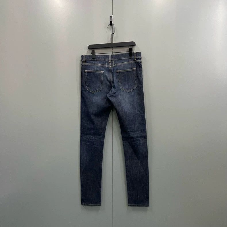 Saint Laurent Paris Saint Laurent Dark Blue Denim Pants-2505 Size US 34 / EU 50 - 2 Thumbnail