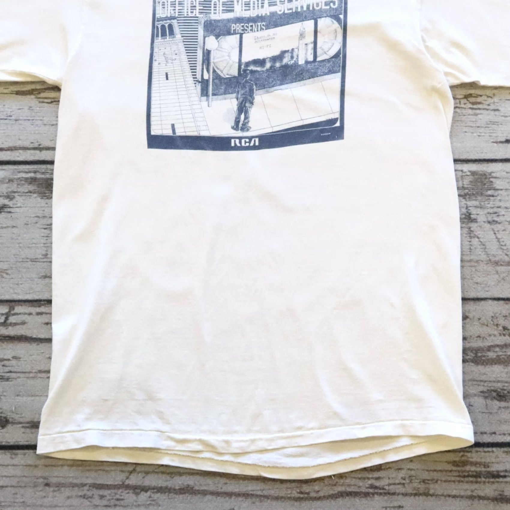 Vintage VINTAGE RCA Tee Shirt XS? Size US L / EU 52-54 / 3 - 3 Thumbnail