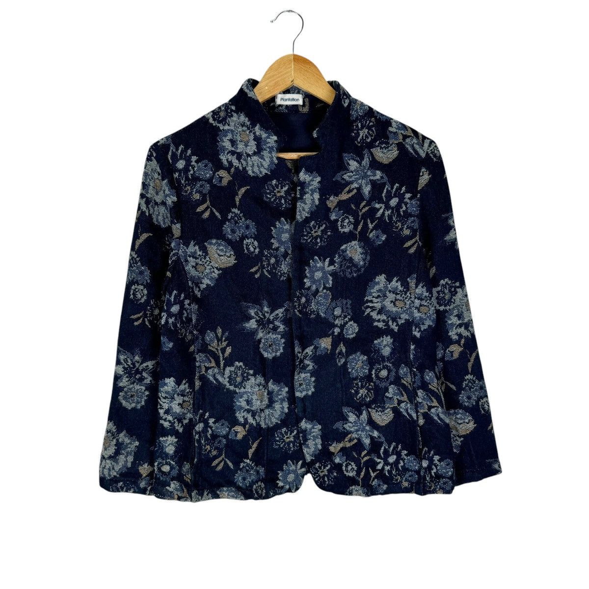 Issey Miyake 🌟90s PLANTATION ISSEY MIYAKE FLOWER JACKET Size M / US 6-8 / IT 42-44 - 3 Thumbnail