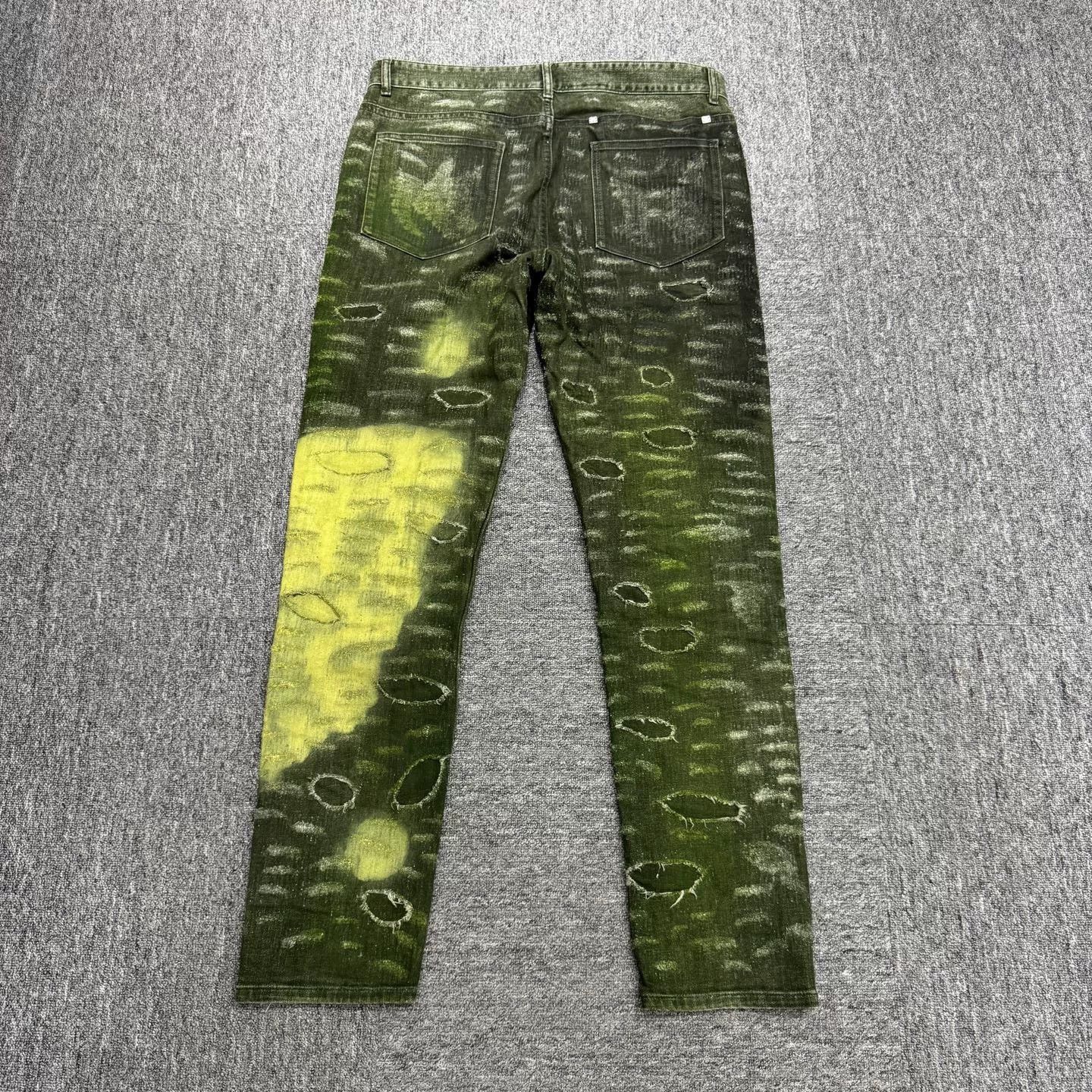 Givenchy Givenchy Tie-Dye Denim Pants. Size US 34 / EU 50 - 2 Thumbnail