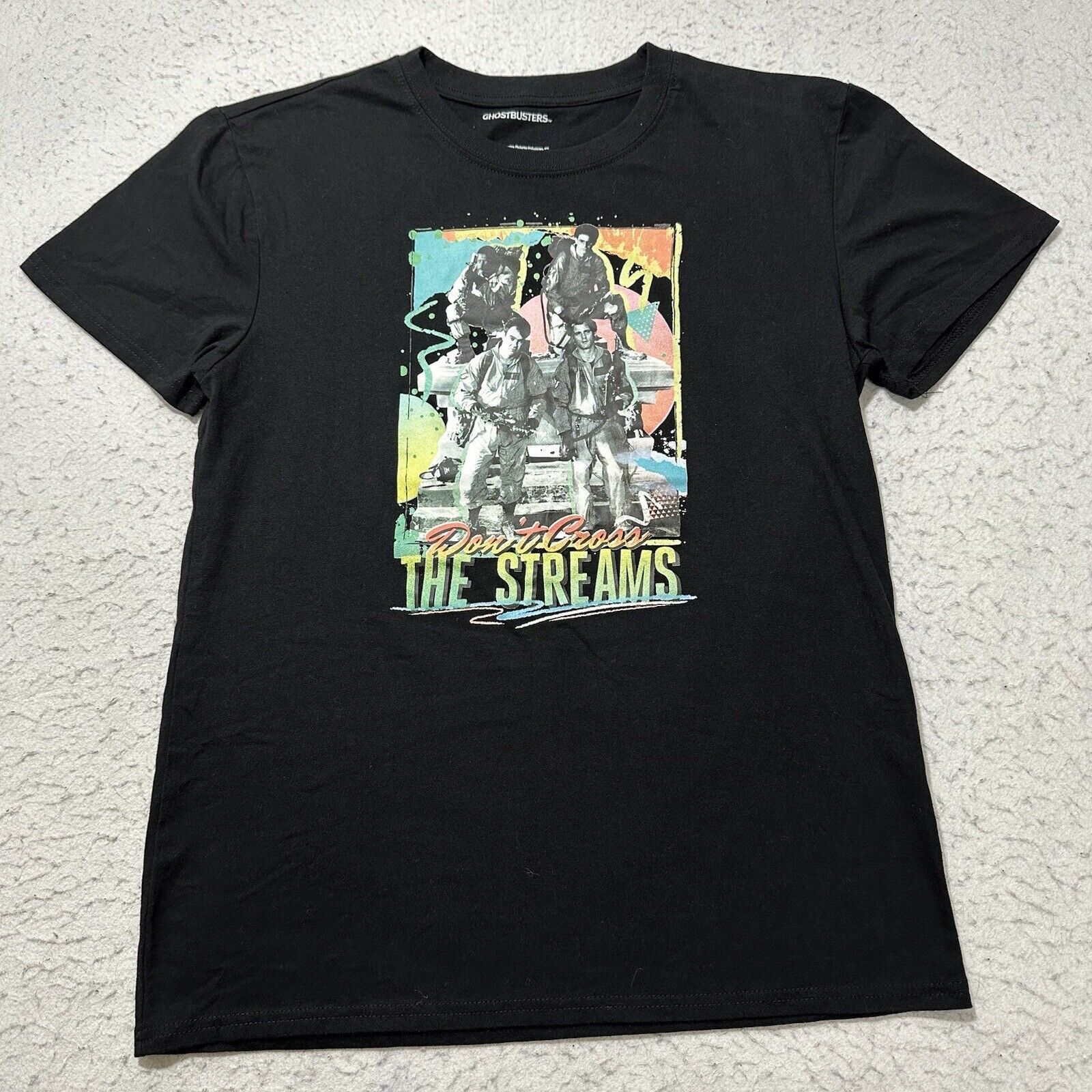Other Ghostbusters Don't Cross The Streams Medium Black T Shirt Size US M / EU 48-50 / 2 - 1 Thumbnail