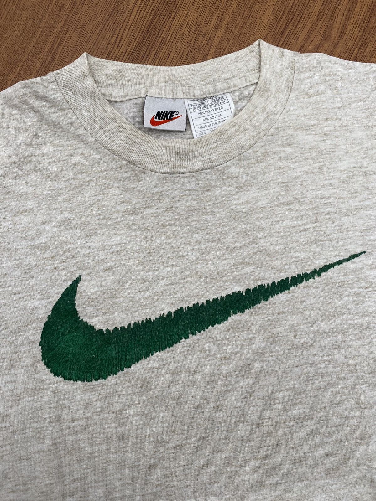 Nike × Vintage Vintage Nike big logo t-shirt Size US S / EU 44-46 / 1 - 2 Thumbnail