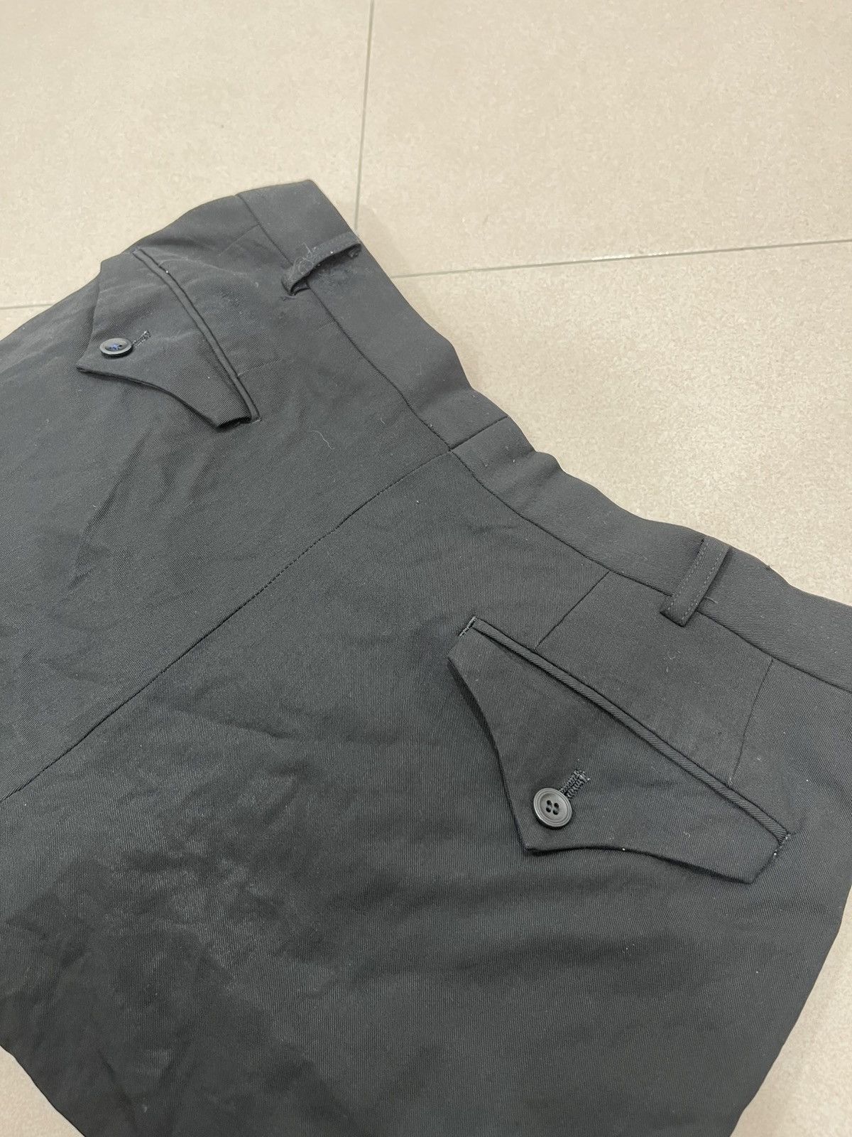 Jean Paul Gaultier Jean Paul GAULTIER HOMME objet Wool Rayon Two Tuck Pants 79 Size US 30 / EU 46 - 17 Thumbnail