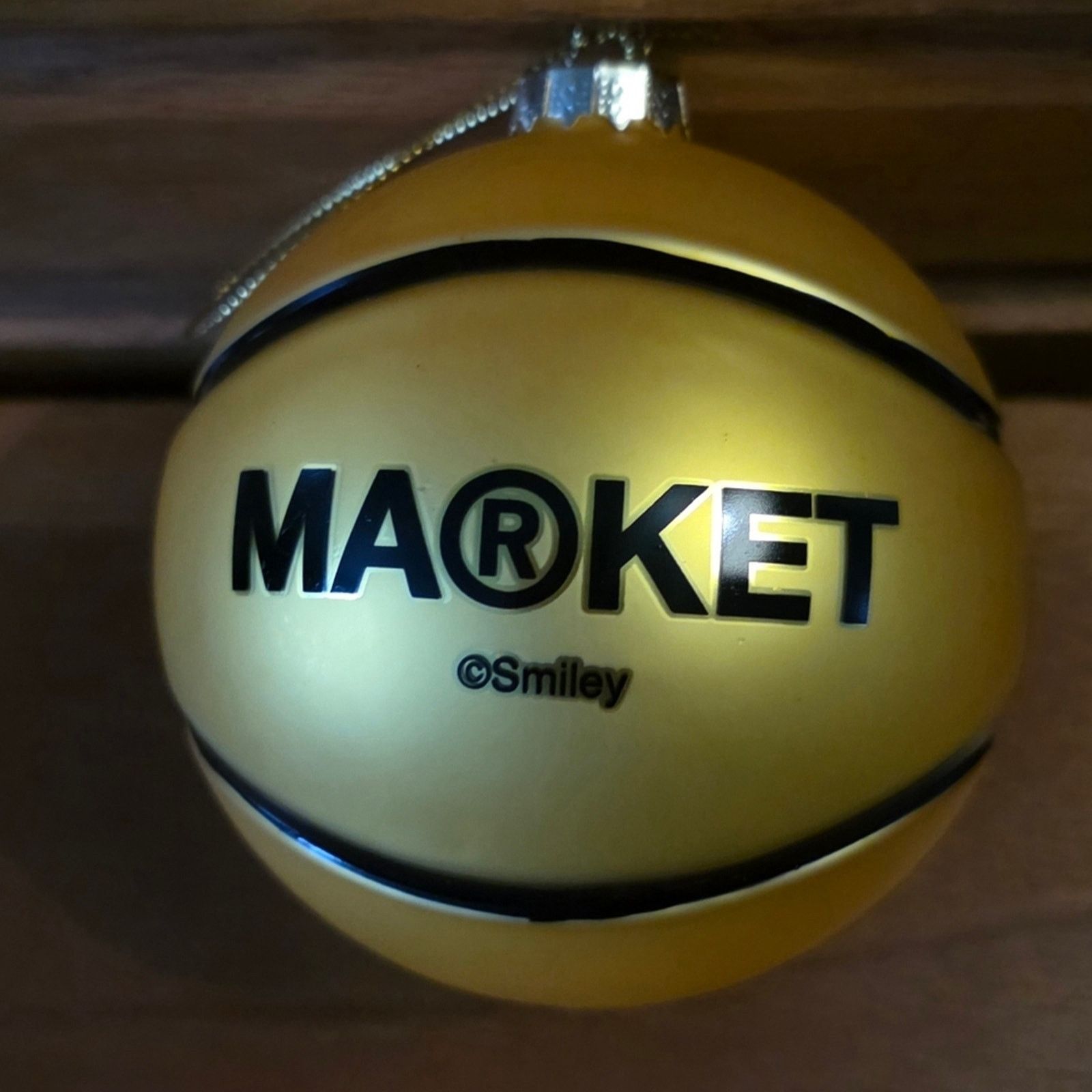 Market Chinatown Market Smiley Basketball Orniment Size ONE SIZE - 3 Thumbnail