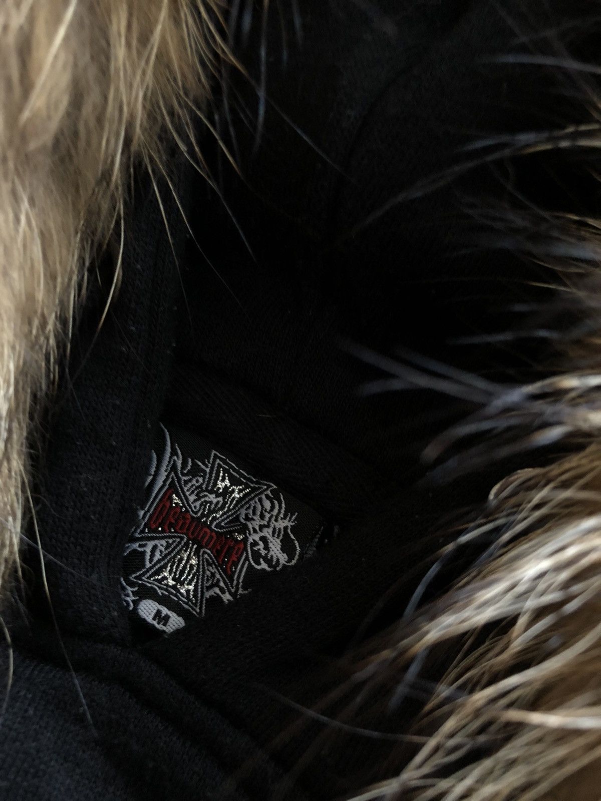 If Six Was Nine JAPANESE BEAUMERE FUR HOODIE POEM GOTHIC STYLE Size US M / EU 48-50 / 2 - 9 Thumbnail