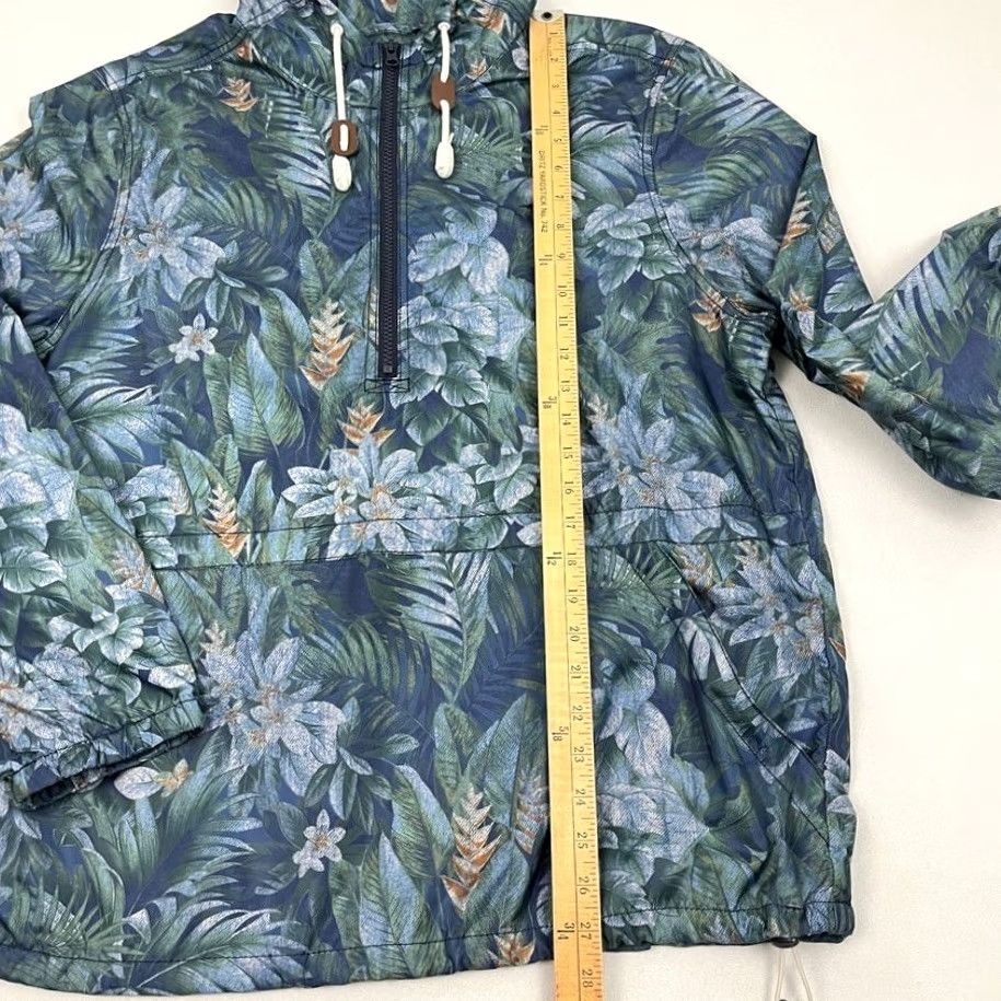 Tommy Bahama VINTAGE Tommy Bahama Jacket Mens M Botanico Beach Floral Hooded Windbreaker Tropic Prep Size US M / EU 48-50 / 2 - 4 Thumbnail