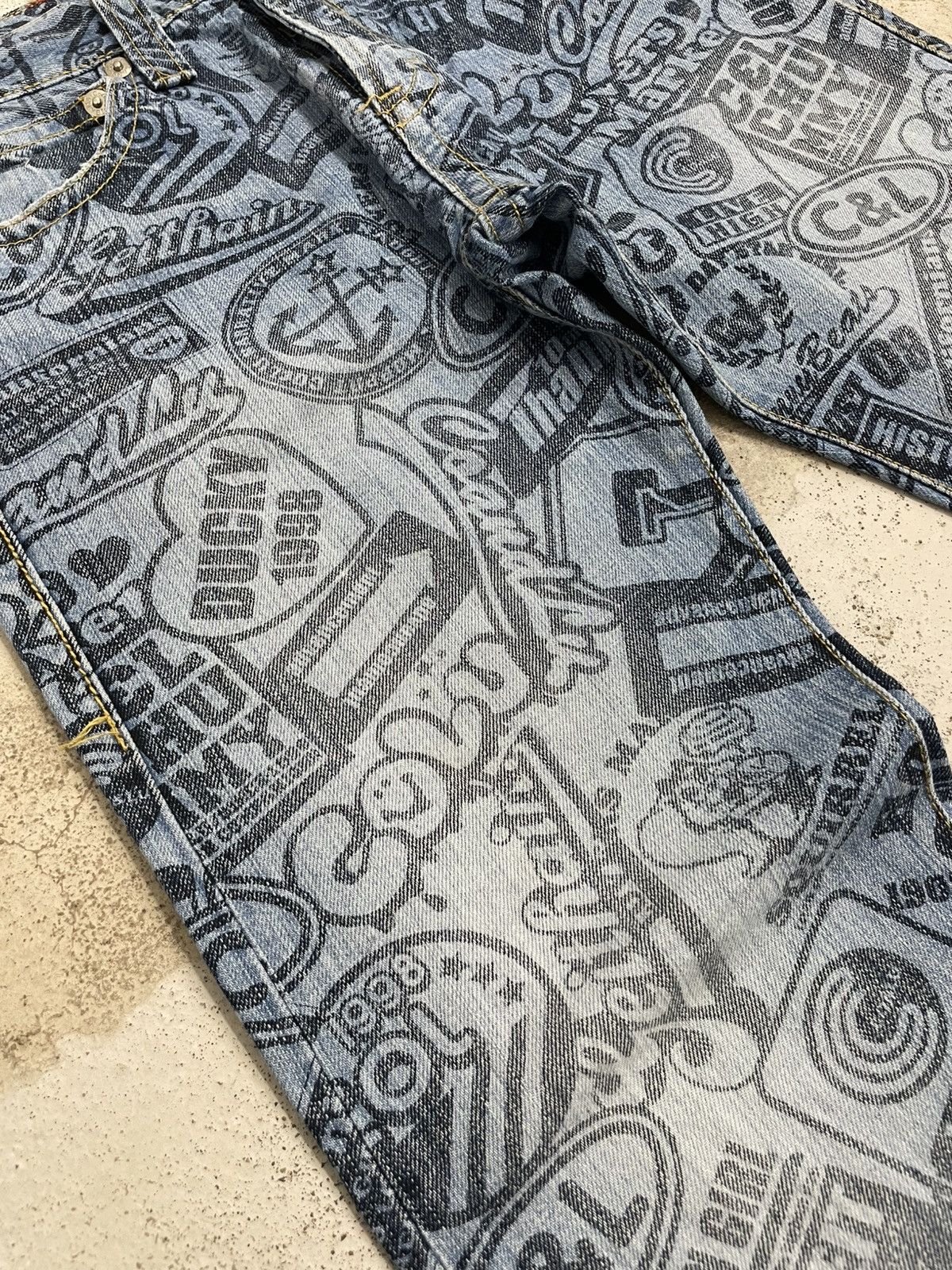 Hysteric Glamour Co Lu Full Printed Denim Hysteric Japanese Fashion Denim Size US 26 / EU 42 - 9 Thumbnail