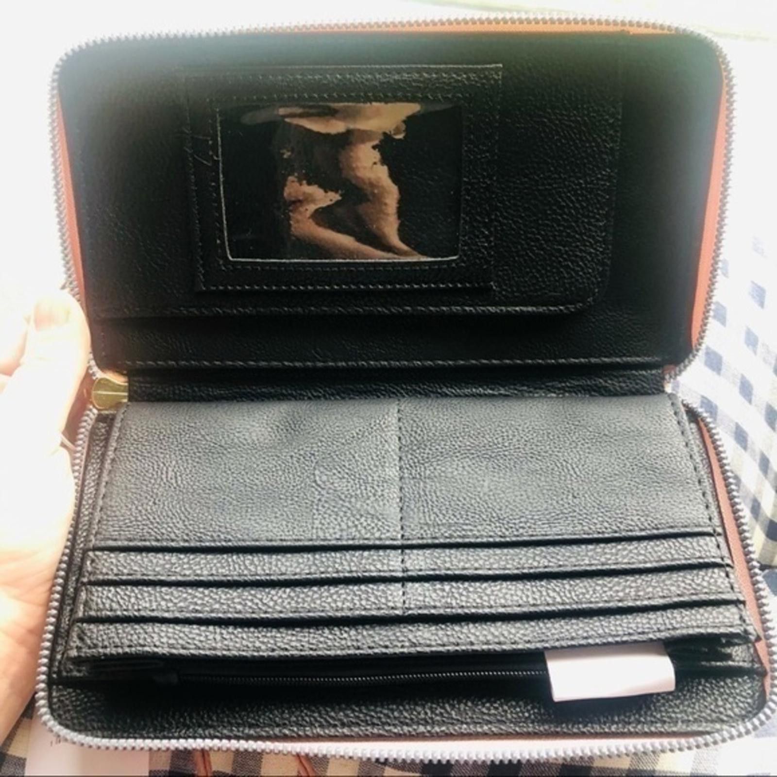 Designer Betsey Johnson Croc Embossed Bow Wallet NWT Size ONE SIZE - 3 Thumbnail