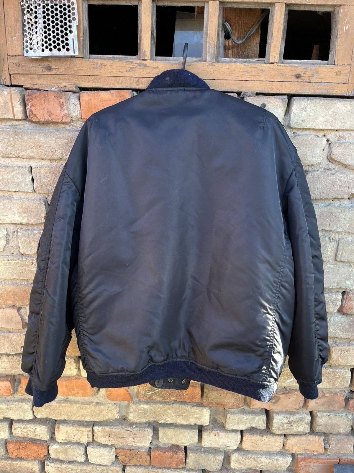 Japanese Brand Vintage B-52 Distressed Bomber Oversize Flyers Jacket Y2K Size US M / EU 48-50 / 2 - 3 Thumbnail