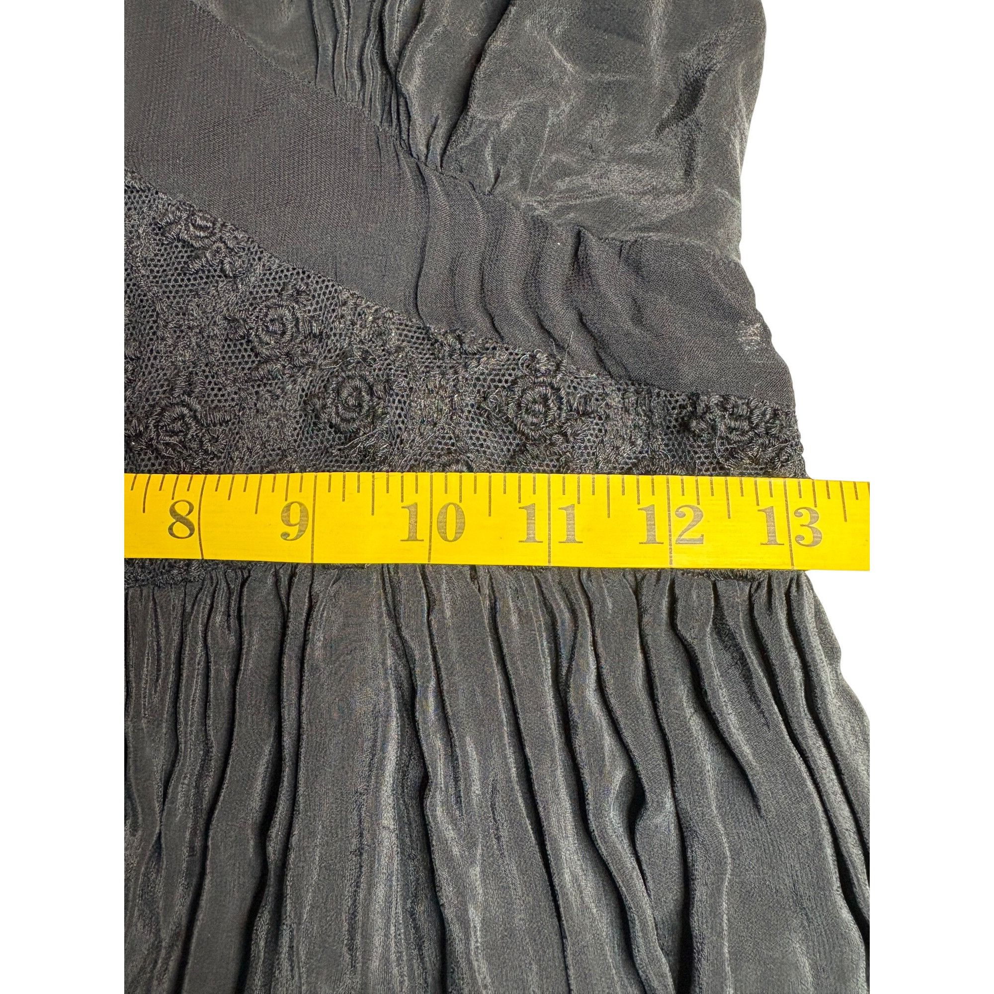 Other Floreat Women’s Lace Maxi Dress Black 4 Boho Chic, Whimsygot Size S / US 4 / IT 40 - 7 Thumbnail