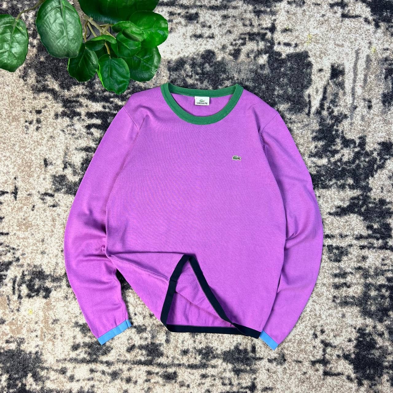 Lacoste Lacoste Mini Logo Luxury Y2K Light Sweater Old Money Style Size US M / EU 48-50 / 2 - 1 Thumbnail