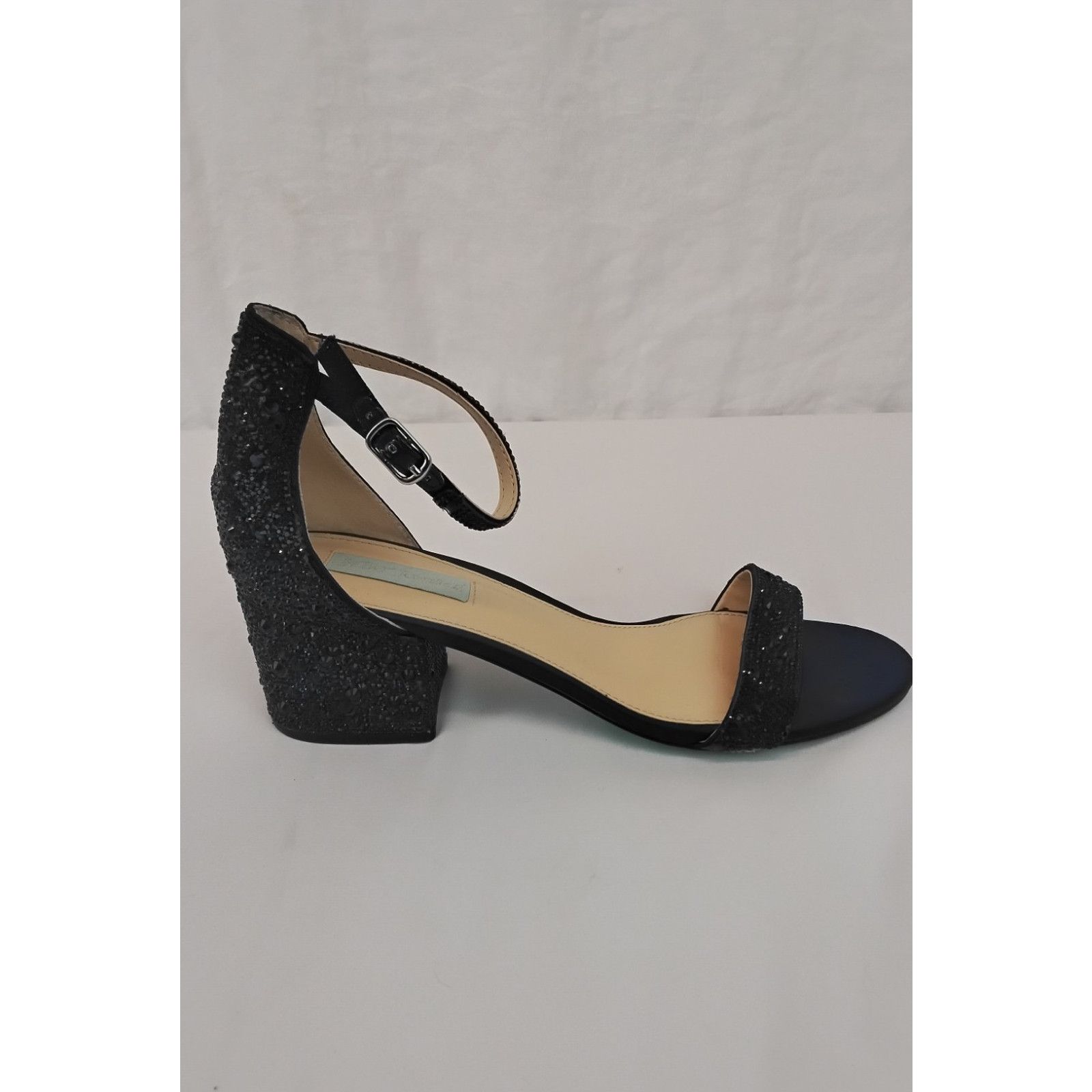 Betsey Johnson Betsey Johnson Mari Block Sandal Heels Women's 9.5 Navy Blue Size US 7 / IT 37 - 10 Thumbnail