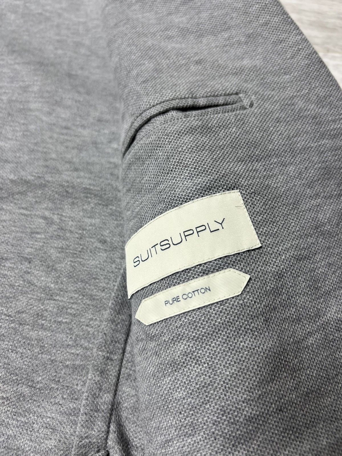 Suitsupply SUITSUPPLY Havana Patch UL Pure Cotton Blazer Jacket Size 50 Size 40R - 11 Thumbnail