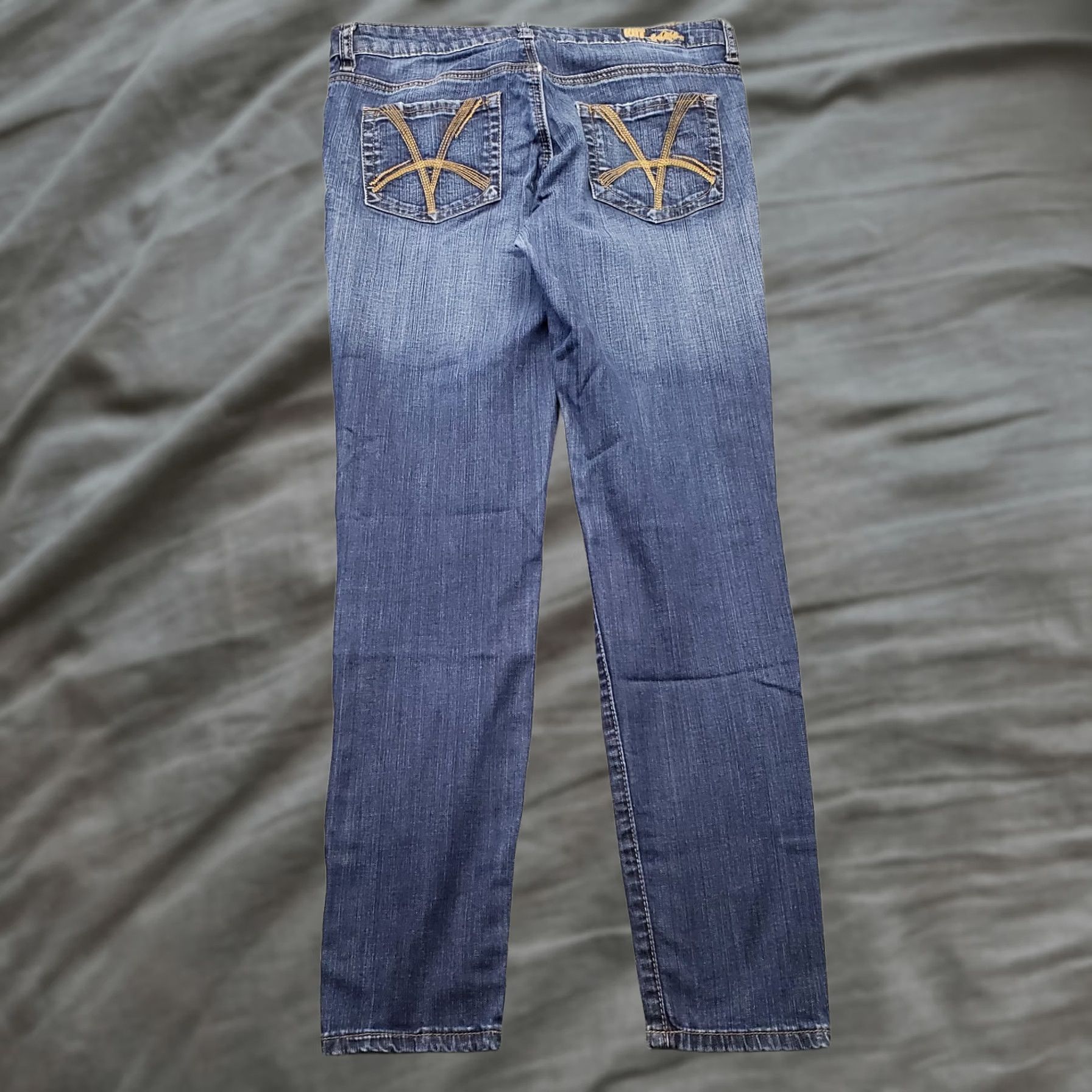 Vintage KUT from the Kloth Jeans Womens 6 Blue Denim Slim Fit Stretch 5-Pocket Design Size 28" / US 6 / IT 42 - 1 Thumbnail