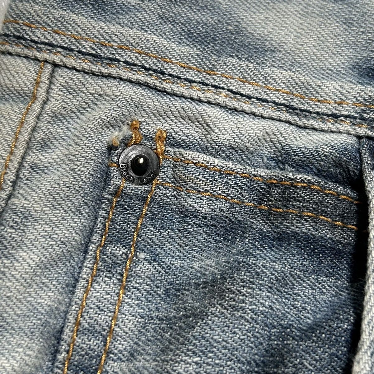 Black Label Black Label Denim Pants Size US 35 - 12 Thumbnail