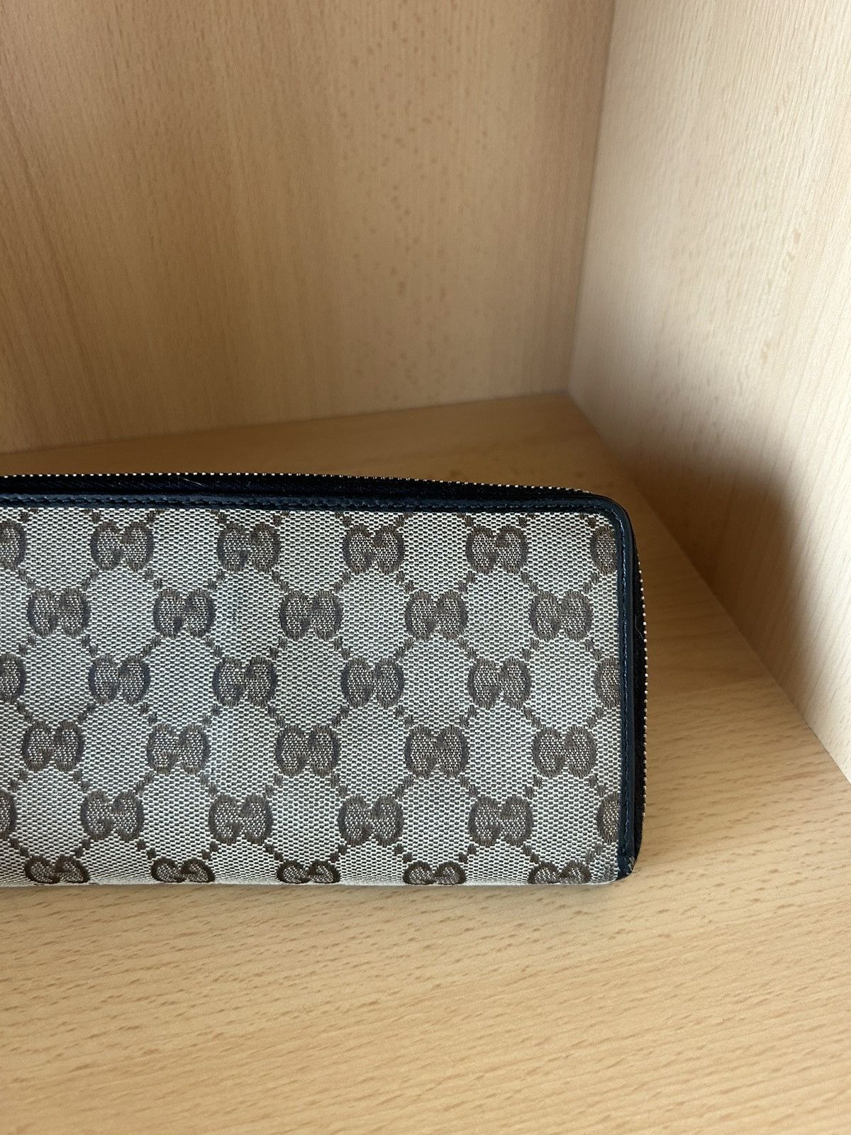 Gucci GUCCI GG Monogram Beige Wallet Checkbook Size ONE SIZE - 6 Thumbnail