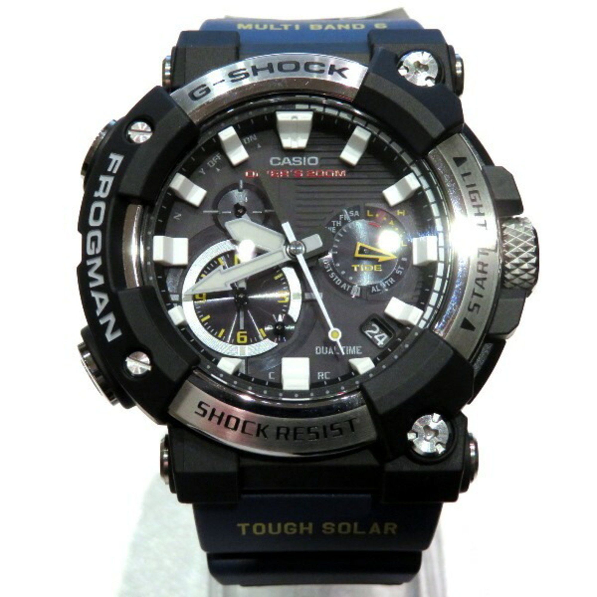 image of Casio G-Shock Master Of G Frogman Gwf-A1000-1A2Jf Radio Solar Watch Men's in Black
