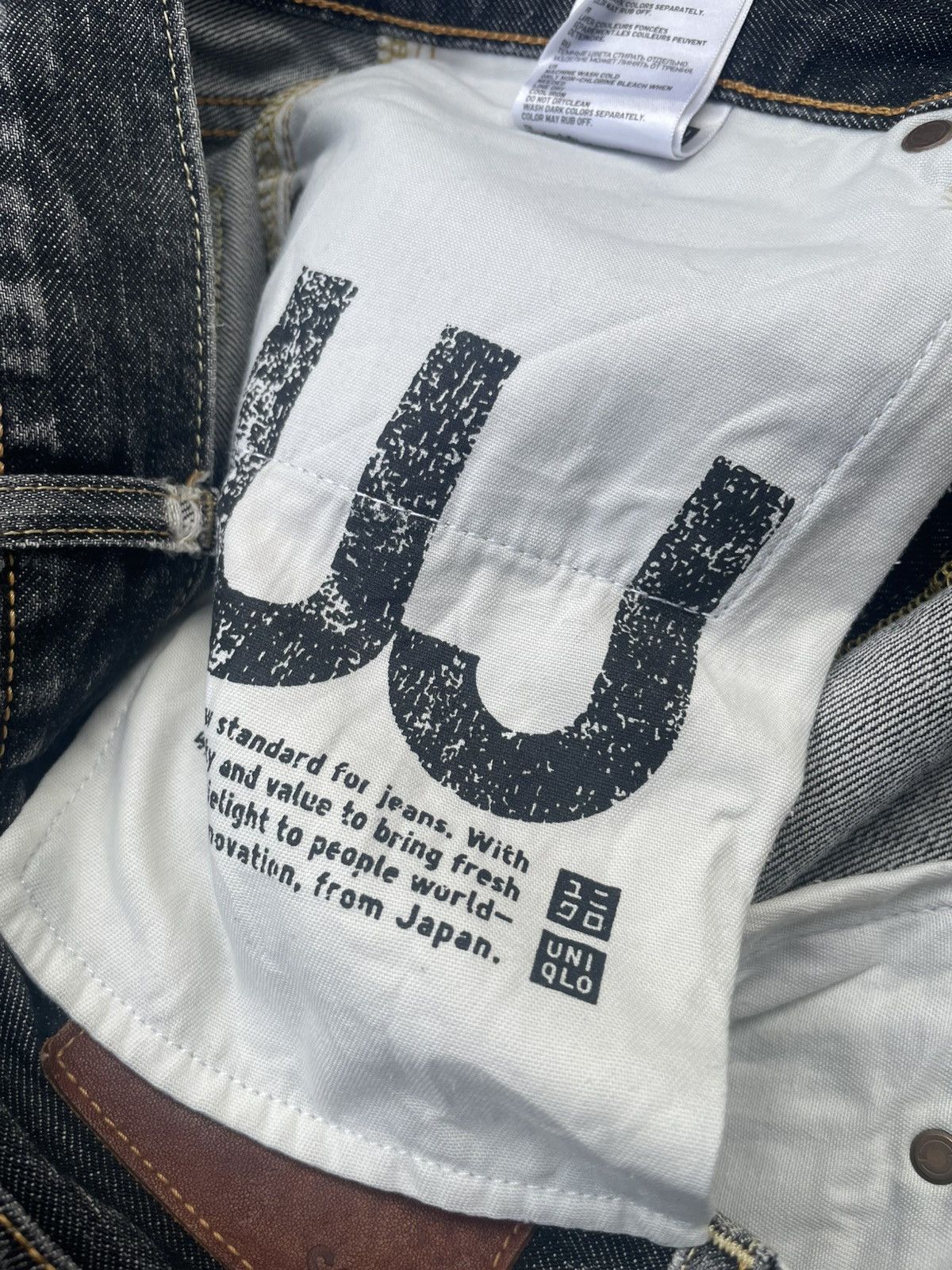 Japanese Brand × Uniqlo Uniqlo Jeans Size US 34 / EU 50 - 15 Thumbnail