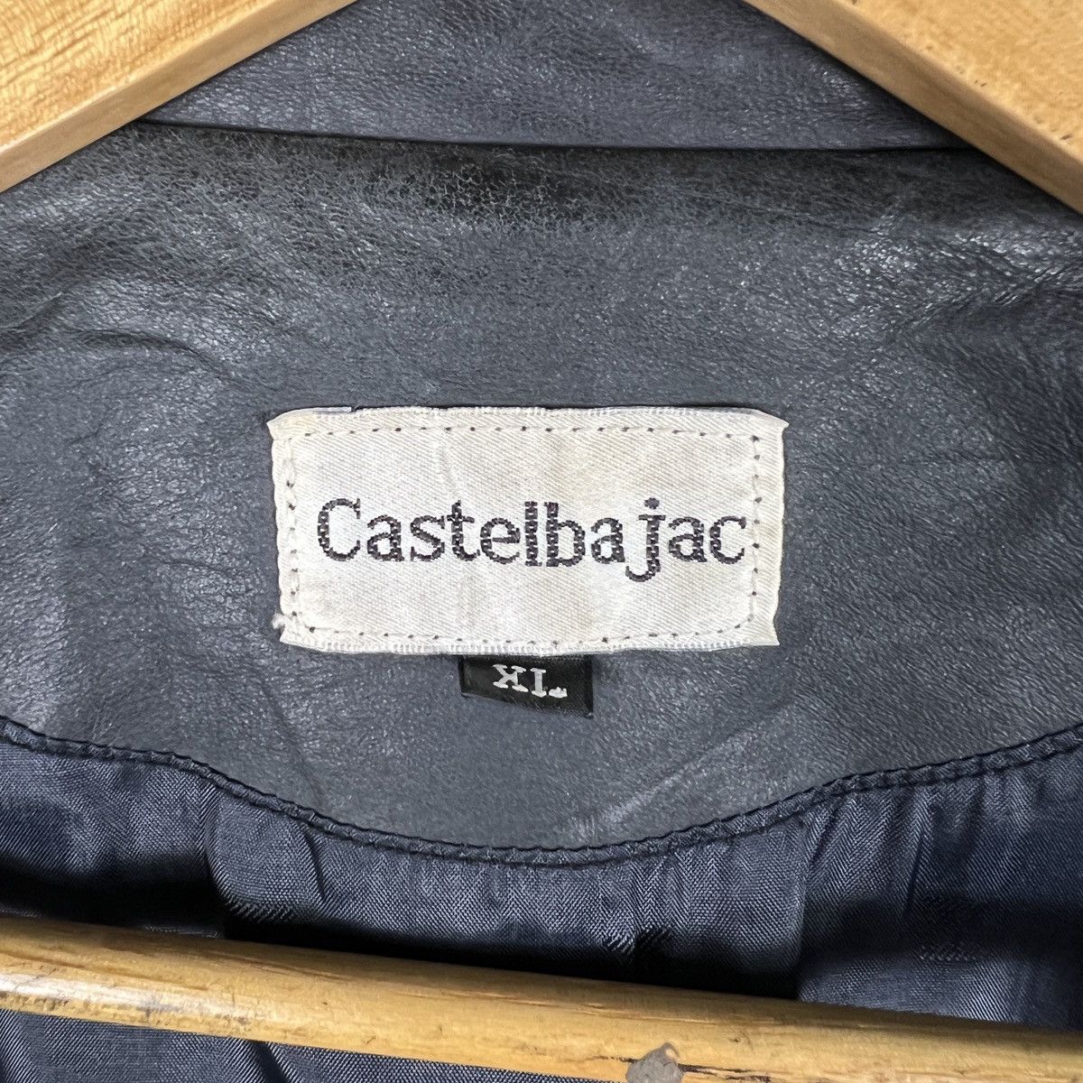 Jean Charles De Castelbajac Vintage Castlebajac Blazer Leather Jacket Size US XL / EU 56 / 4 - 8 Thumbnail