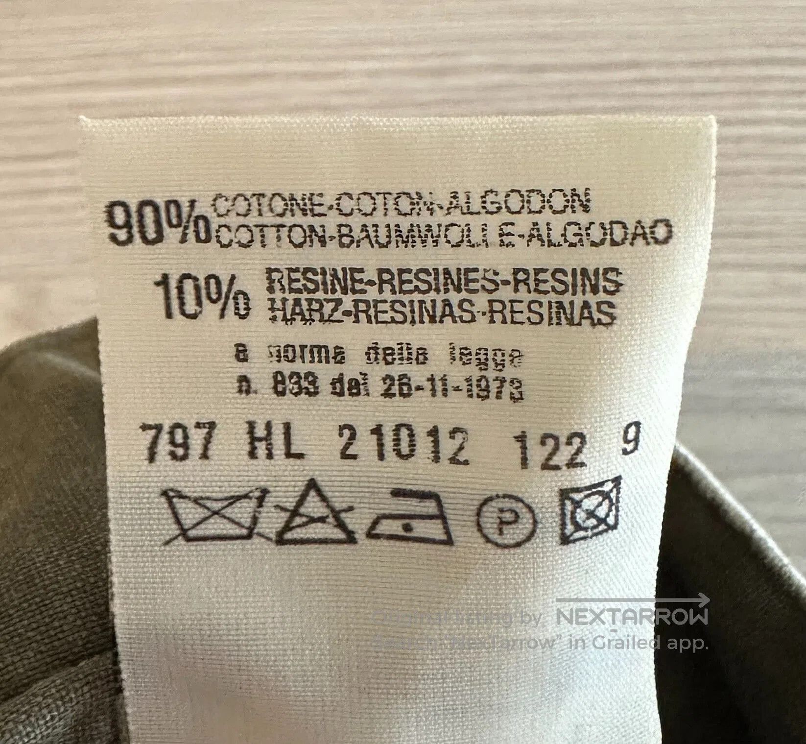 Helmut Lang Helmut Lang 97ss Army Green Cotton Pants. Size US 35 - 7 Thumbnail