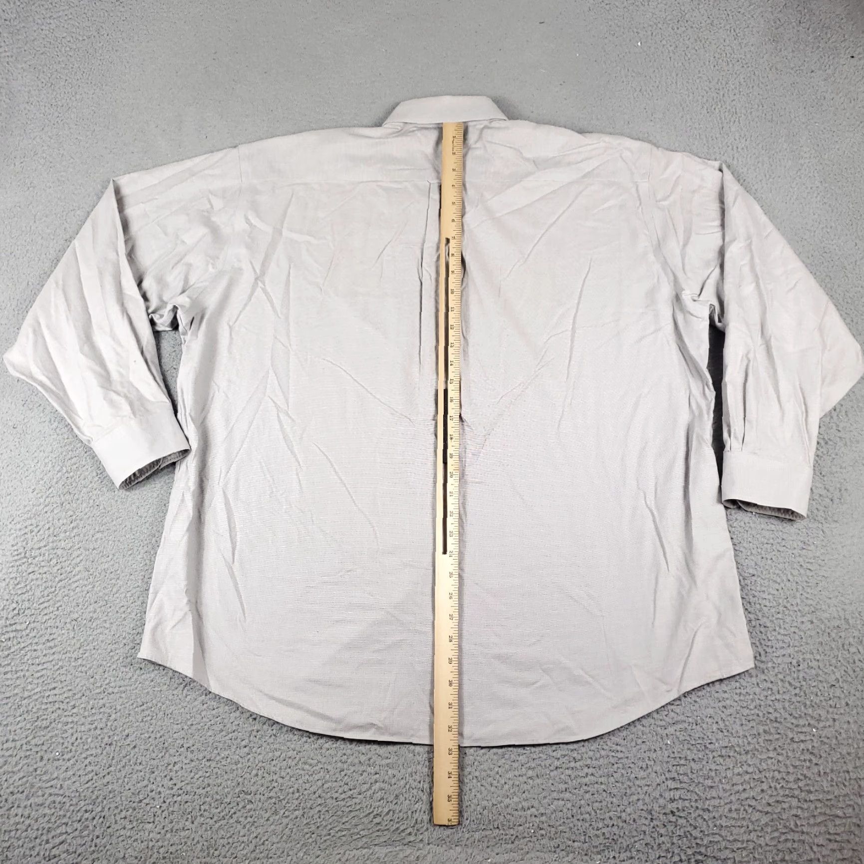 Tommy Hilfiger Tommy Hilfiger Shirt Beige Casual Button Up Long Sleeve XL Mens Size US XL / EU 56 / 4 - 3 Thumbnail
