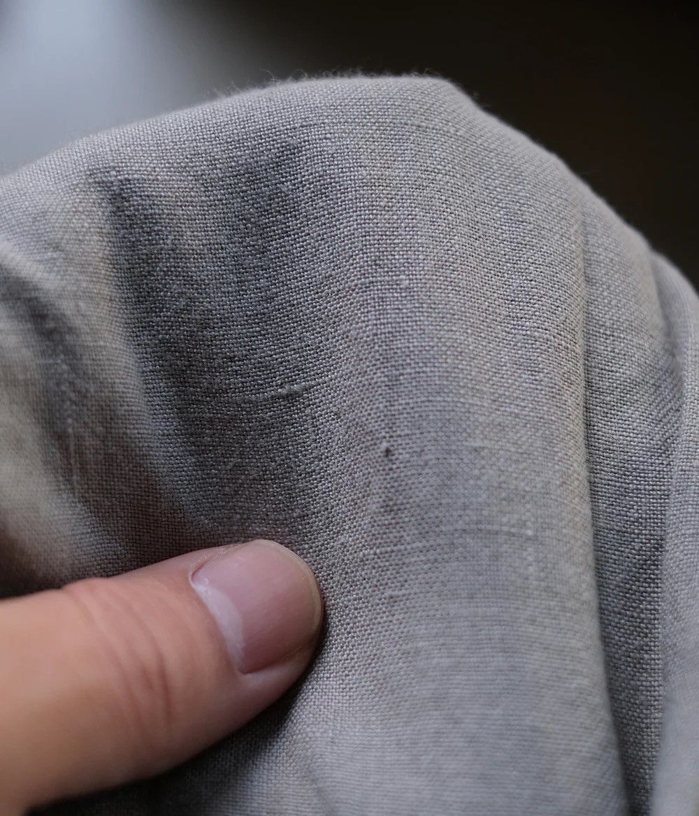 STILL BY HAND STILL BY HAND 100% Linen Pleated Black Easy Pants Size US 30 / EU 46 - 8 Thumbnail