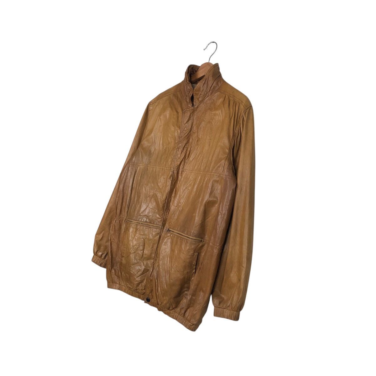 Japanese Brand × Vintage 📌Vintage Biker Leather Jacket Bleriot Size US L / EU 52-54 / 3 - 3 Thumbnail