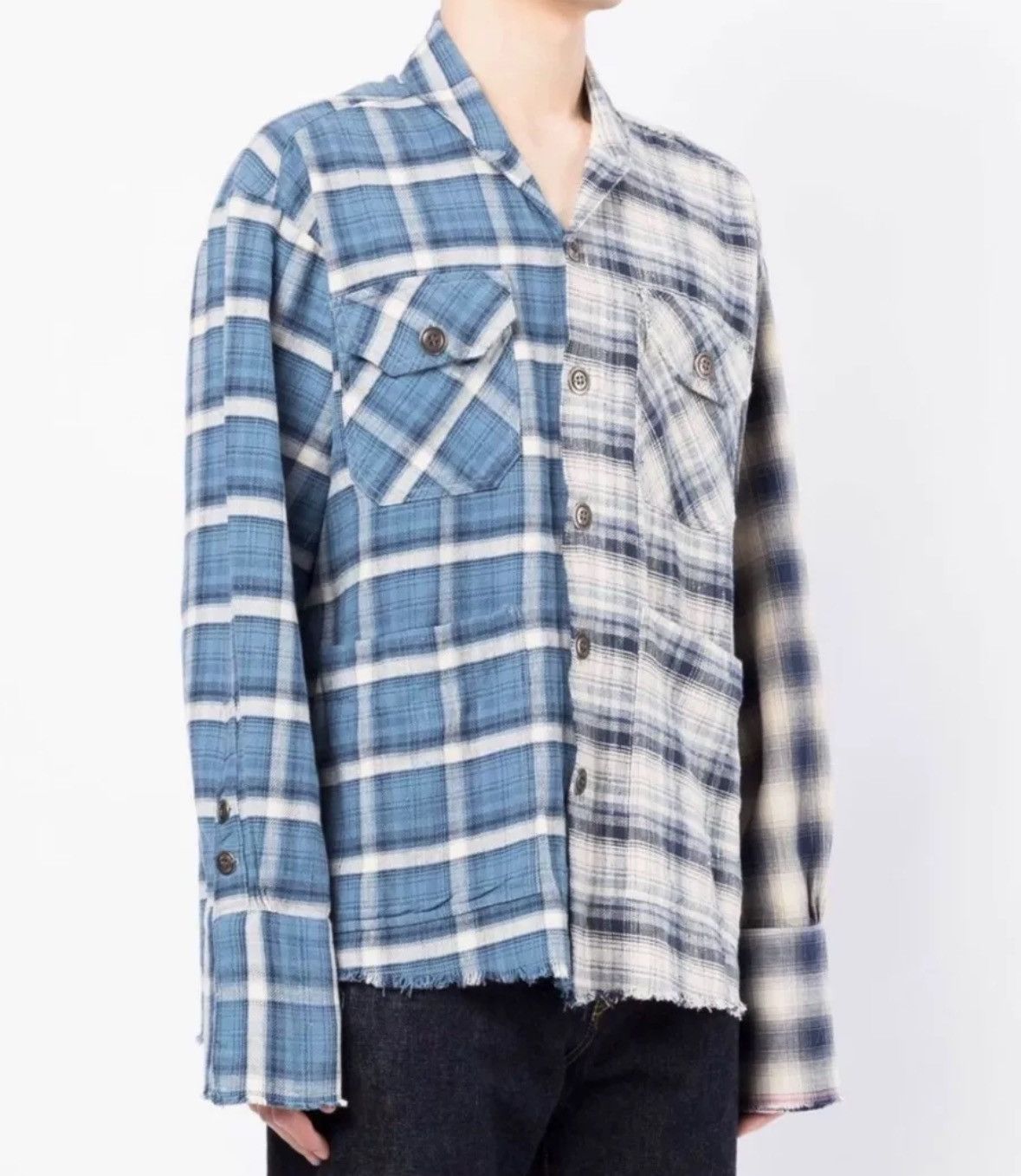 Greg Lauren Greg Lauren Shirt GL High Street Damaged Shirt Size US M / EU 48-50 / 2 - 7 Thumbnail