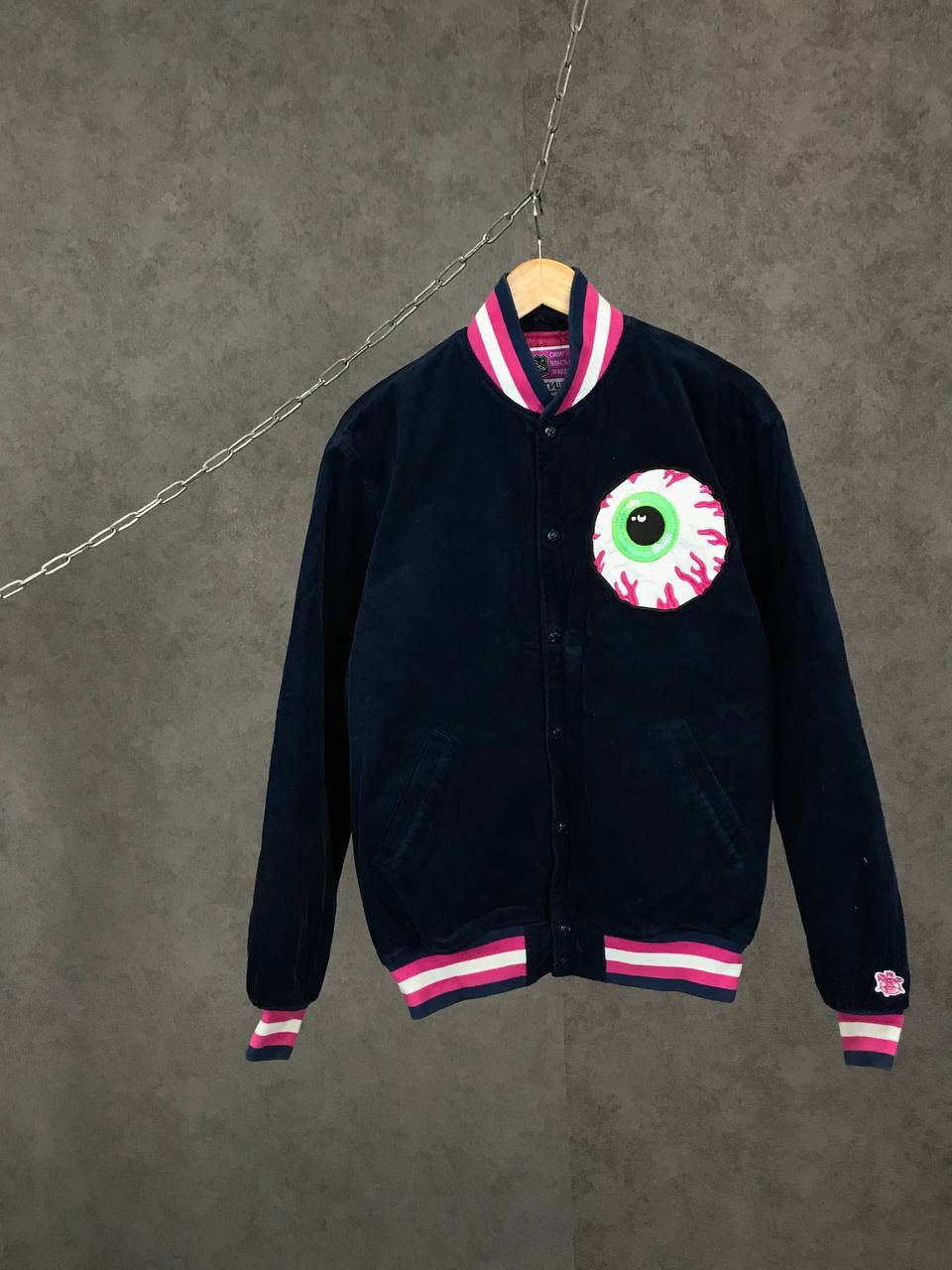 image of Mishka Bomber in Navy Blue, Men's (Size Medium)