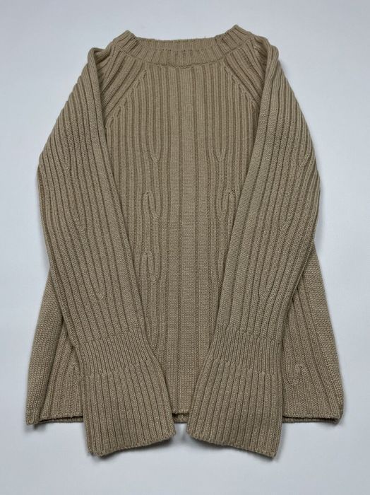 Hermes Vintage Hermes by Martin Margiela Knit Sweater Camel Hair | Grailed