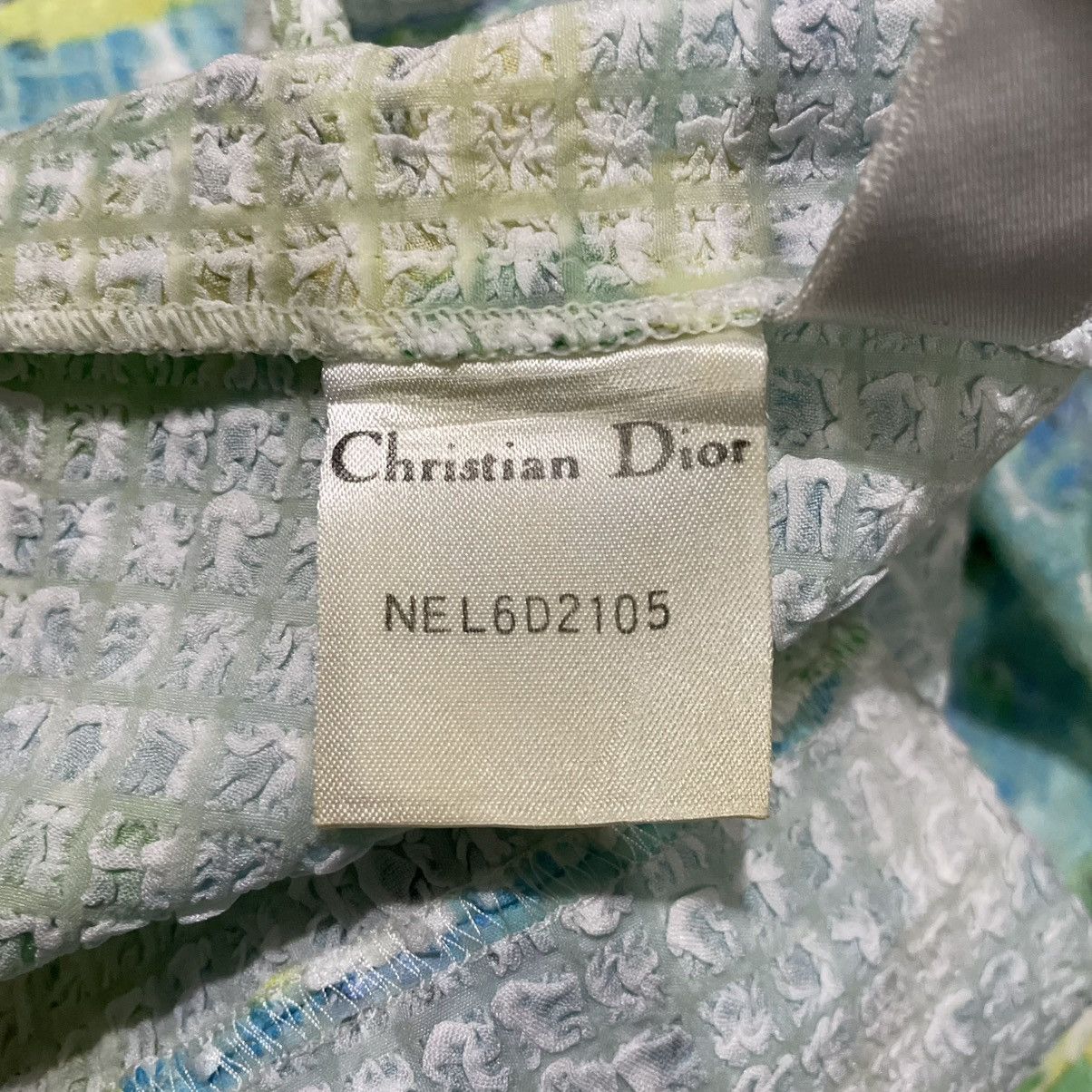 Christian Dior Monsieur × Dior × Vintage Christian Dior Floral Dress Size L / US 10 / IT 46 - 9 Thumbnail