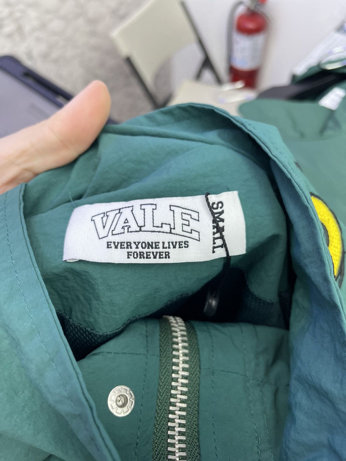 Vale Vale lives “usa” track jacket (green/yellow) Size US S / EU 44-46 / 1 - 3 Thumbnail