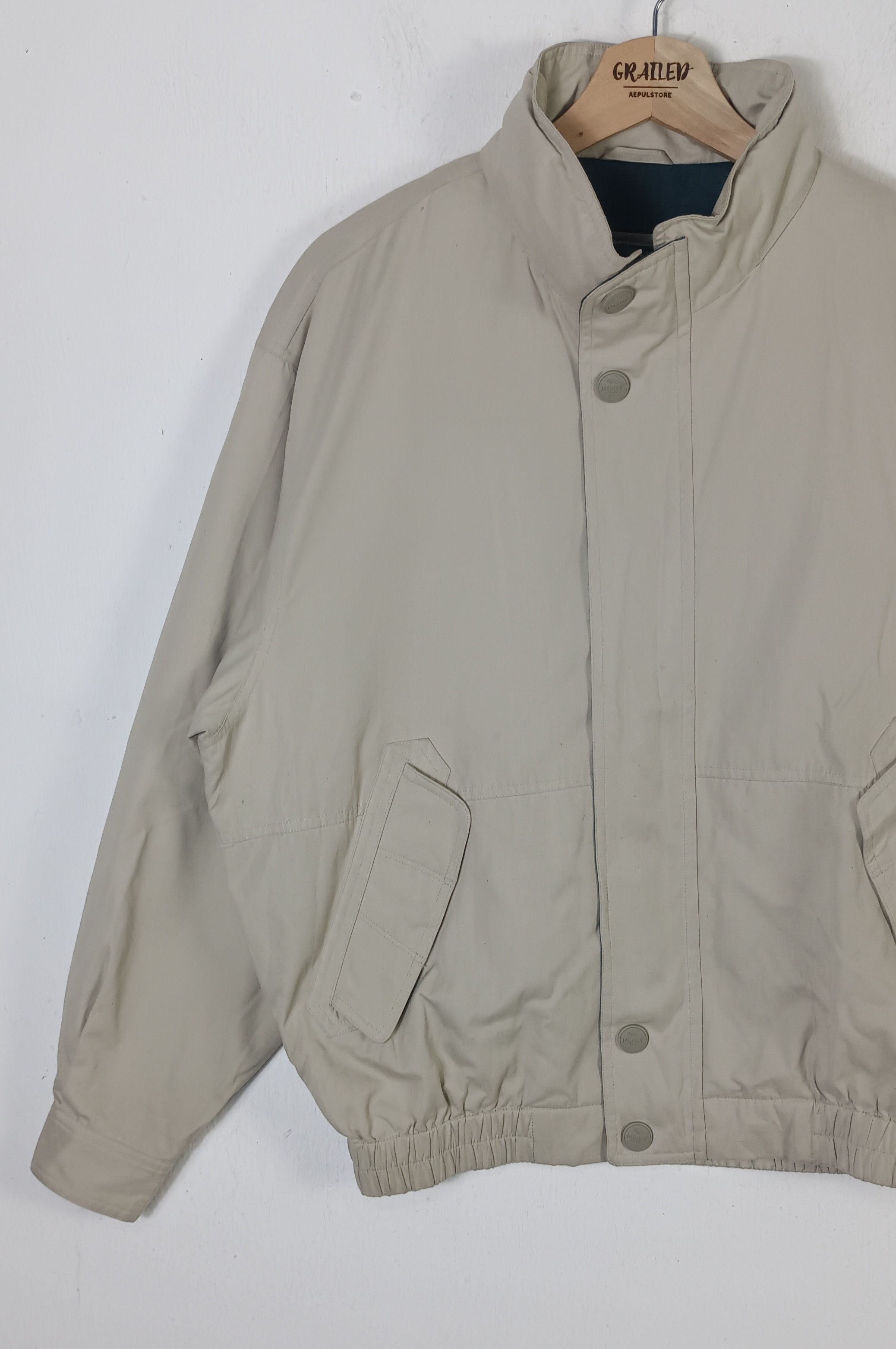 Other Jaguar Club Racing Team Bomber Jacket Size US XL / EU 56 / 4 - 5 Thumbnail