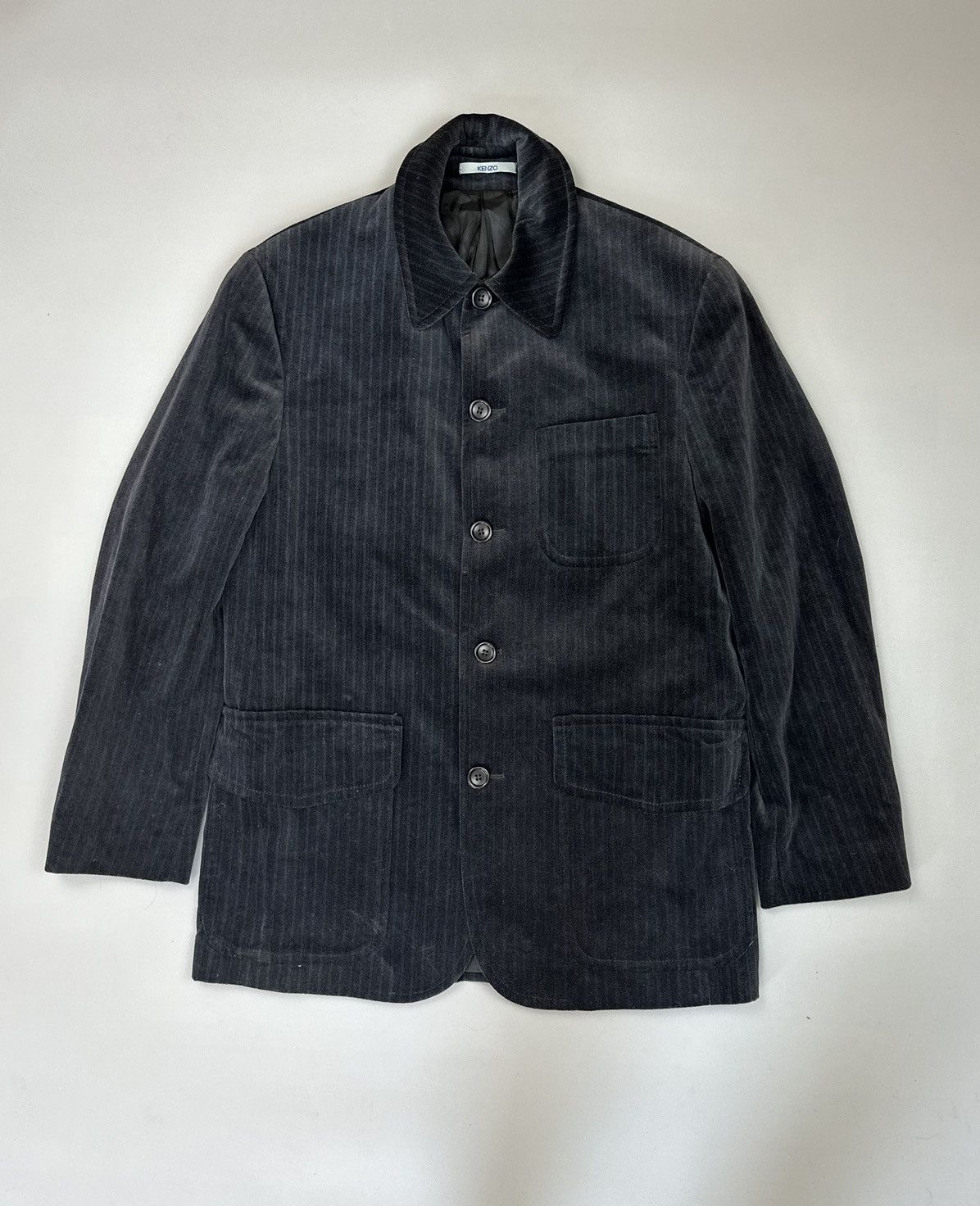 Kenzo Vintage Corduroy Mid Coat by Kenzo Size US L / EU 52-54 / 3 - 1 Thumbnail