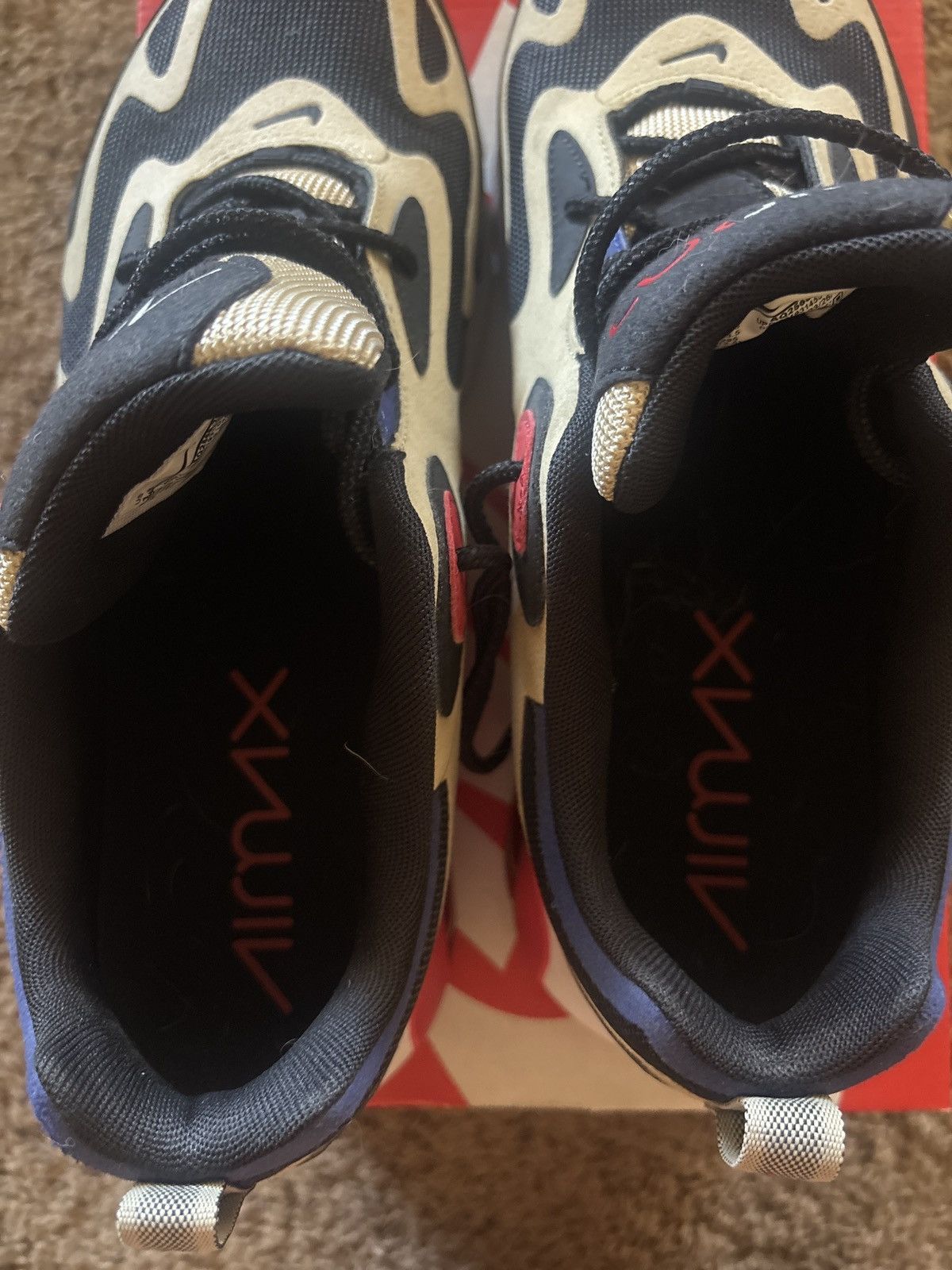 Nike Nike Air Max 200 Team Gold/University Red-Black Size US 11.5 / EU 44-45 - 6 Thumbnail