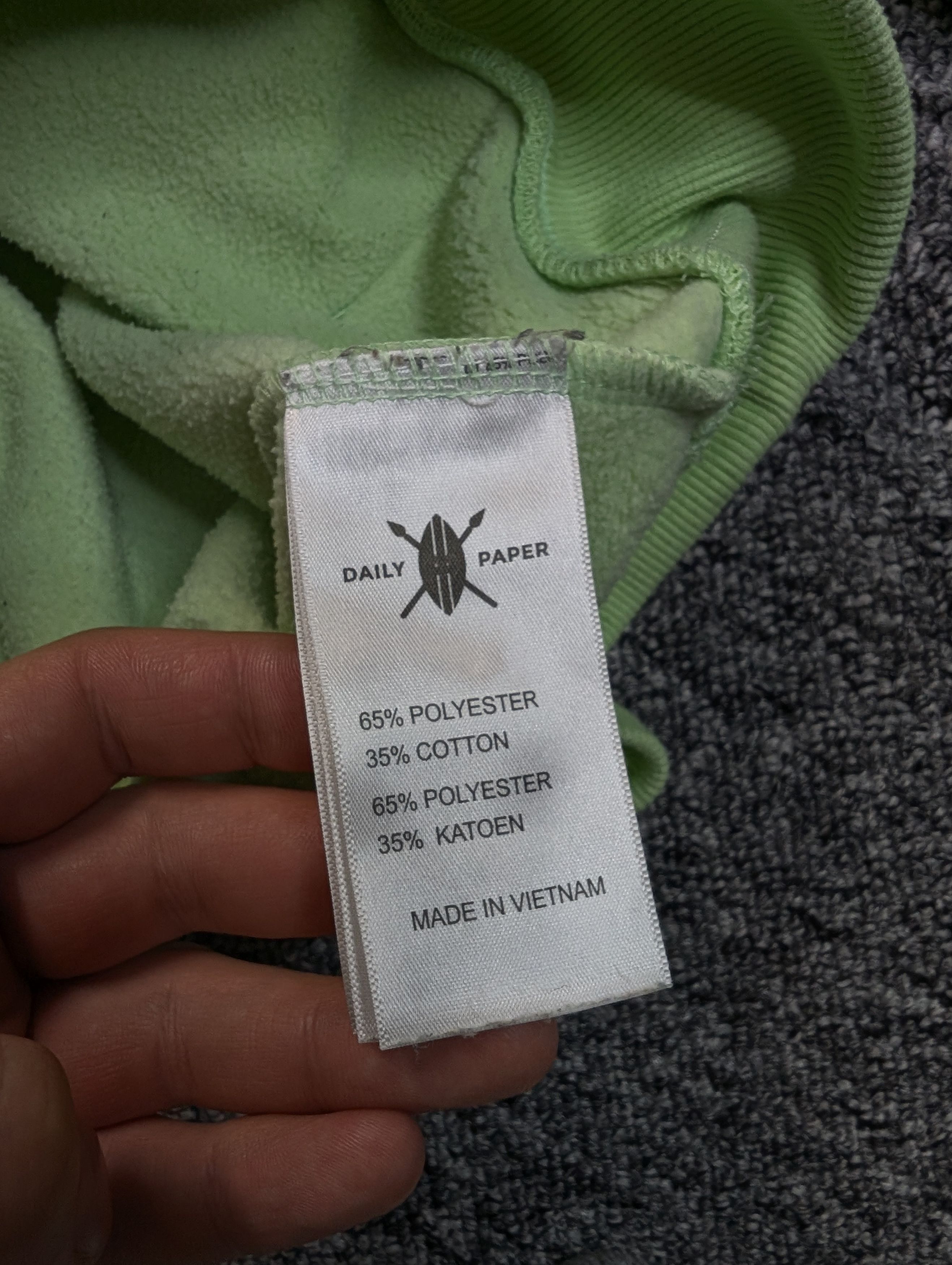 Daily Paper × Designer Daily paper mint venturing through a new world hoodie Size US S / EU 44-46 / 1 - 4 Thumbnail