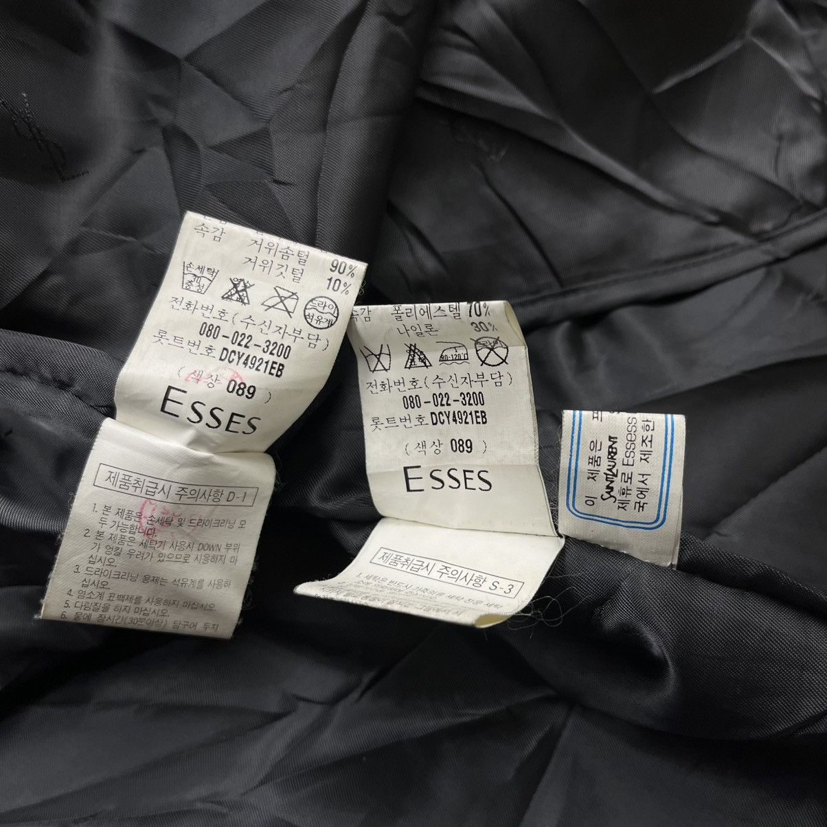 Yves Saint Laurent Vintage 90s Ysl Yves Saint Laurent pour homme leather jacket Size US L / EU 52-54 / 3 - 11 Thumbnail