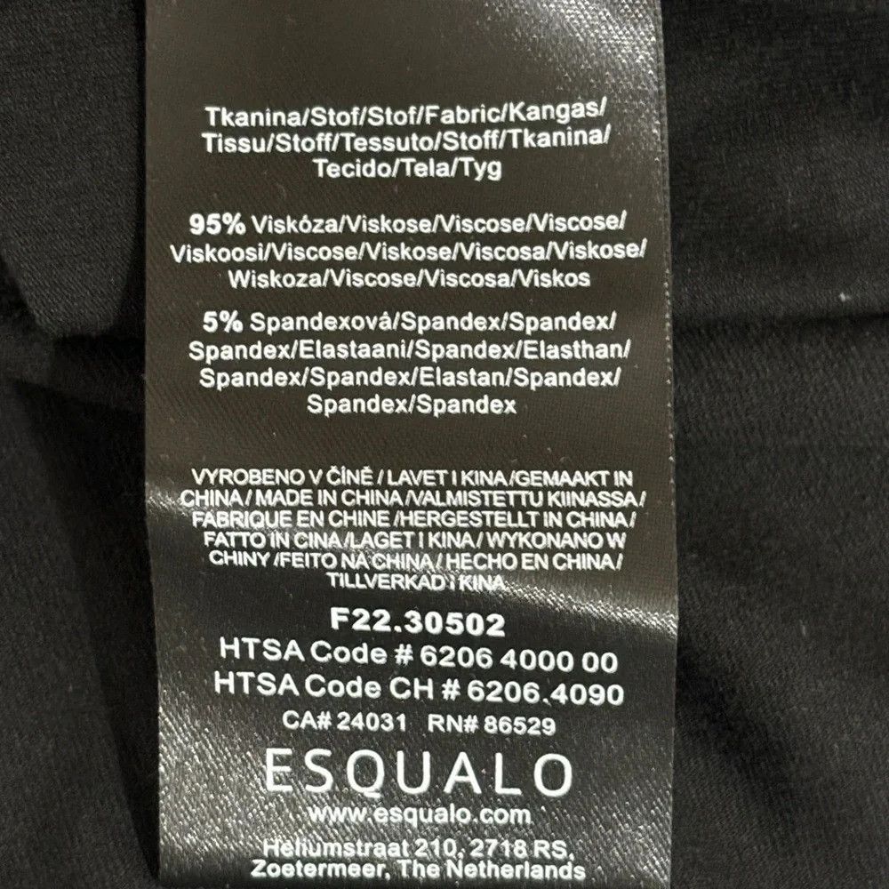 Other Esqualo Fancy Pleats Blouse NWT Size M / US 6-8 / IT 42-44 - 4 Thumbnail