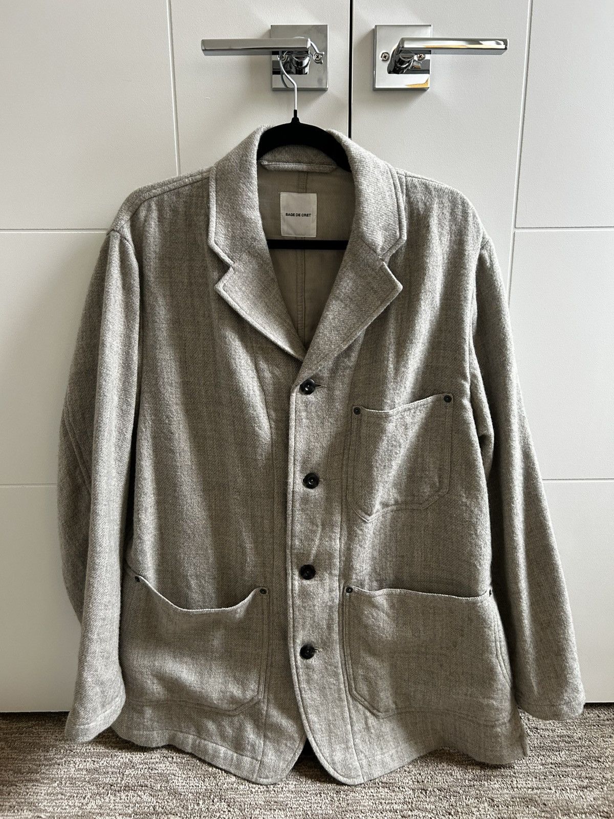 Sage De Cret Sage De Cret Oversized Light Jacket Size US M / EU 48-50 / 2 - 1 Thumbnail