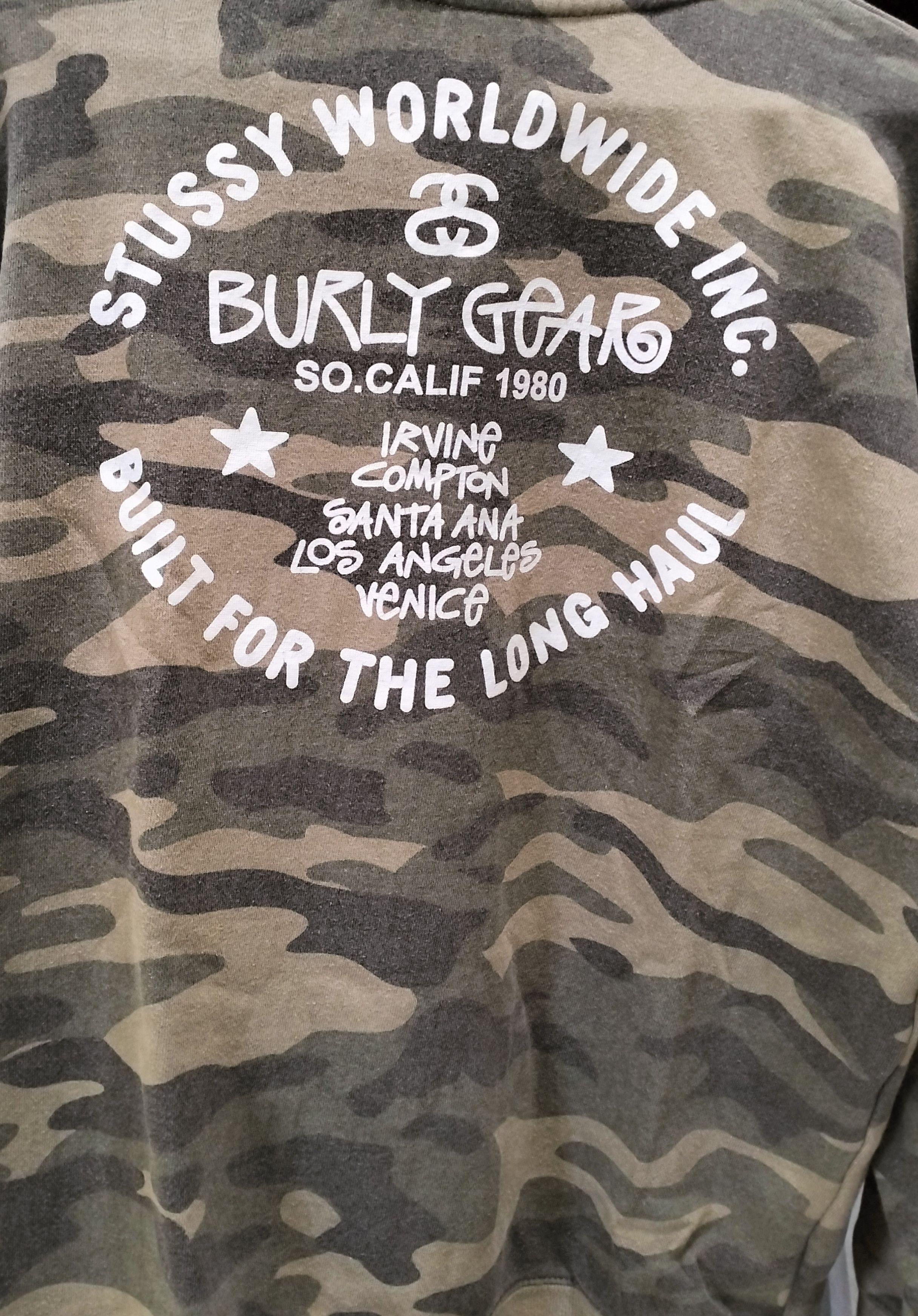 Stussy × Vintage Stussy World Wide Camoflag Size US XL / EU 56 / 4 - 2 Thumbnail