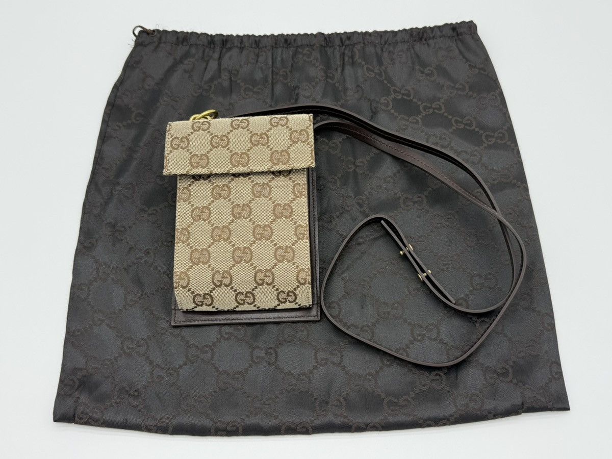 Gucci Gucci GG Canvas Shoulder Bag – Beige with Gold Hardware Size ONE SIZE - 17 Thumbnail