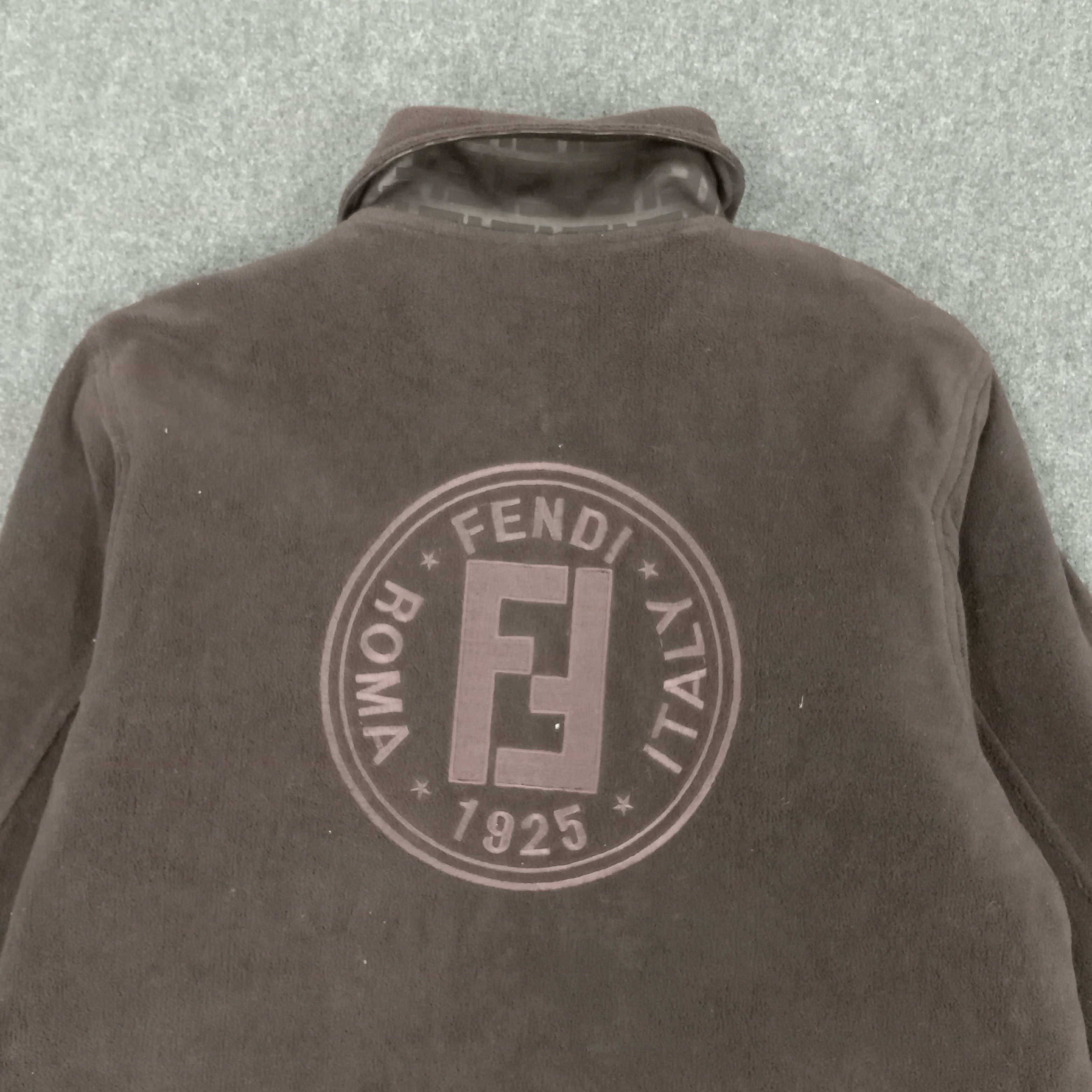 Fendi × Vintage Fendi Italian Brand Reversible Jacket Size US L / EU 52-54 / 3 - 2 Thumbnail