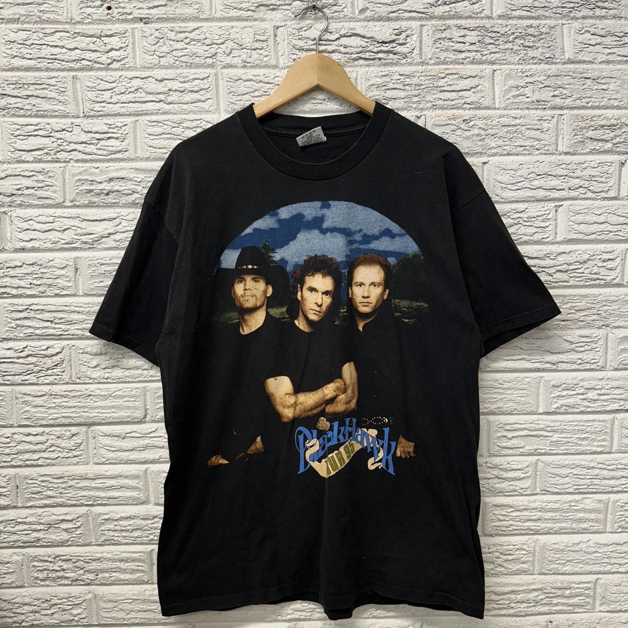Vintage Vintage 1995 Blackhawk Band Tour Shirt XL Size US XL / EU 56 / 4 - 2 Thumbnail