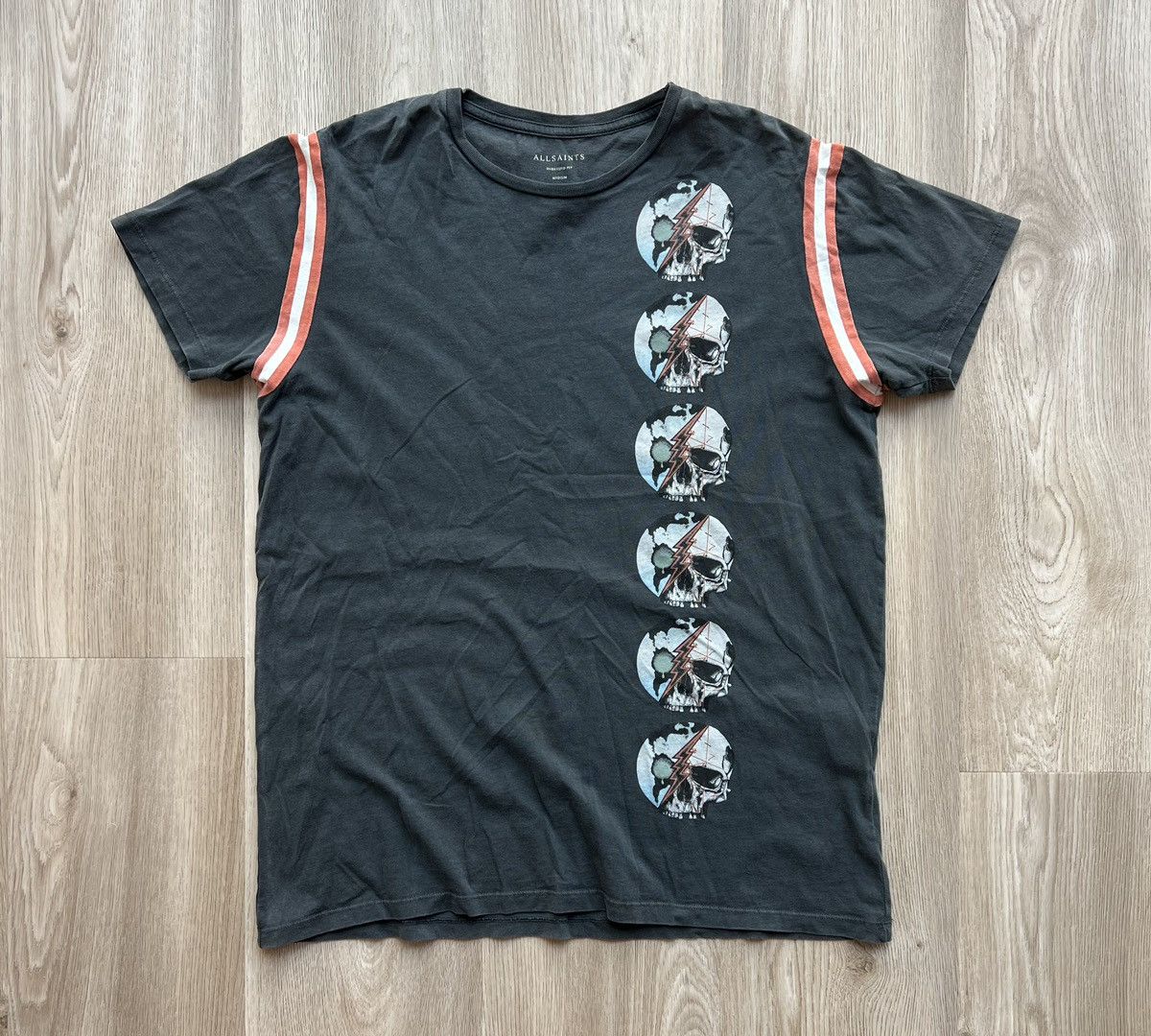 Allsaints Allsaints Skull Logo T-Shirt Size US M / EU 48-50 / 2 - 1 Thumbnail