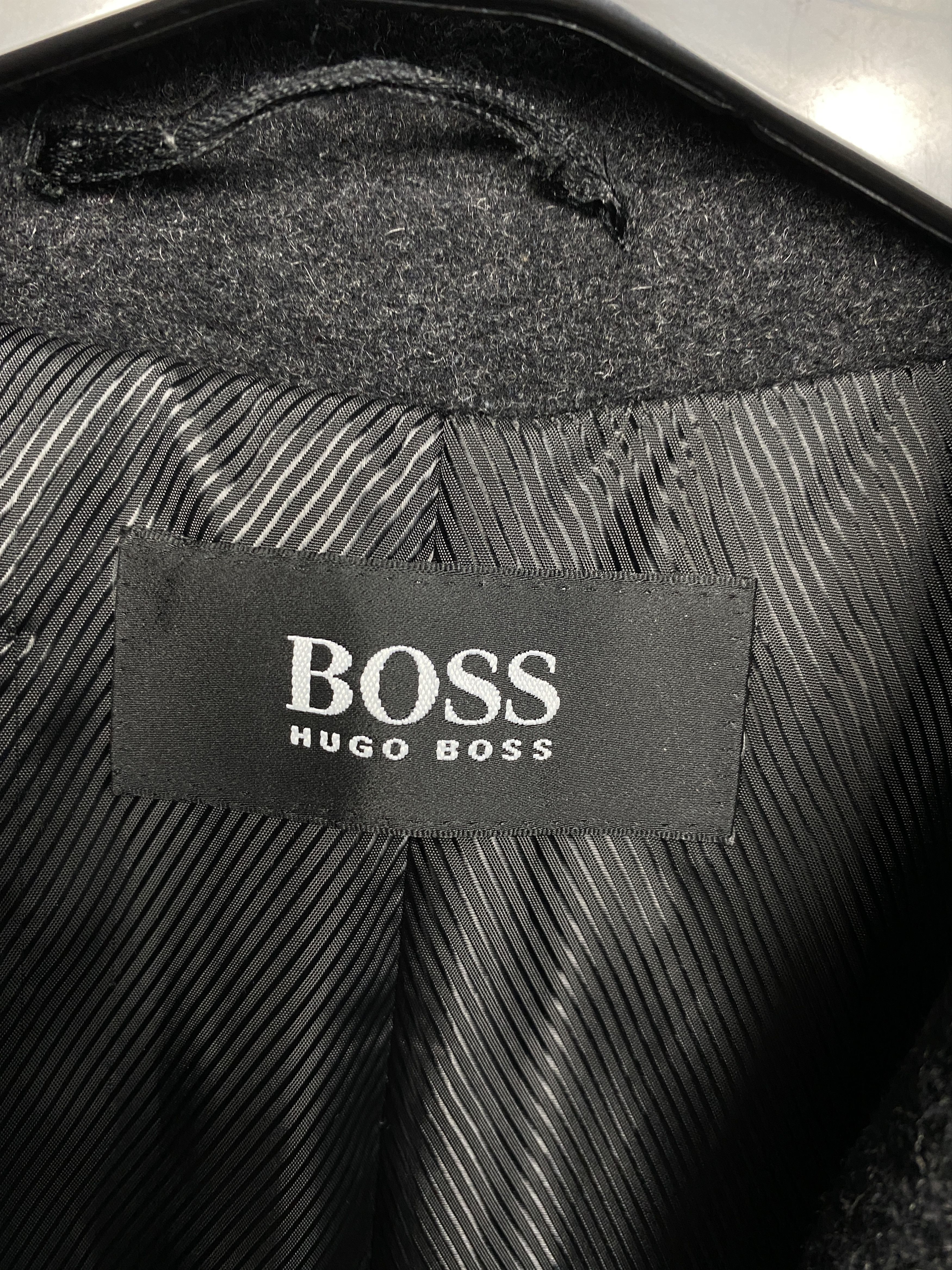 Hugo Boss Hugo Boss Vintage Mens Cashmere-Wool Coat Jacket Size US L / EU 52-54 / 3 - 3 Thumbnail