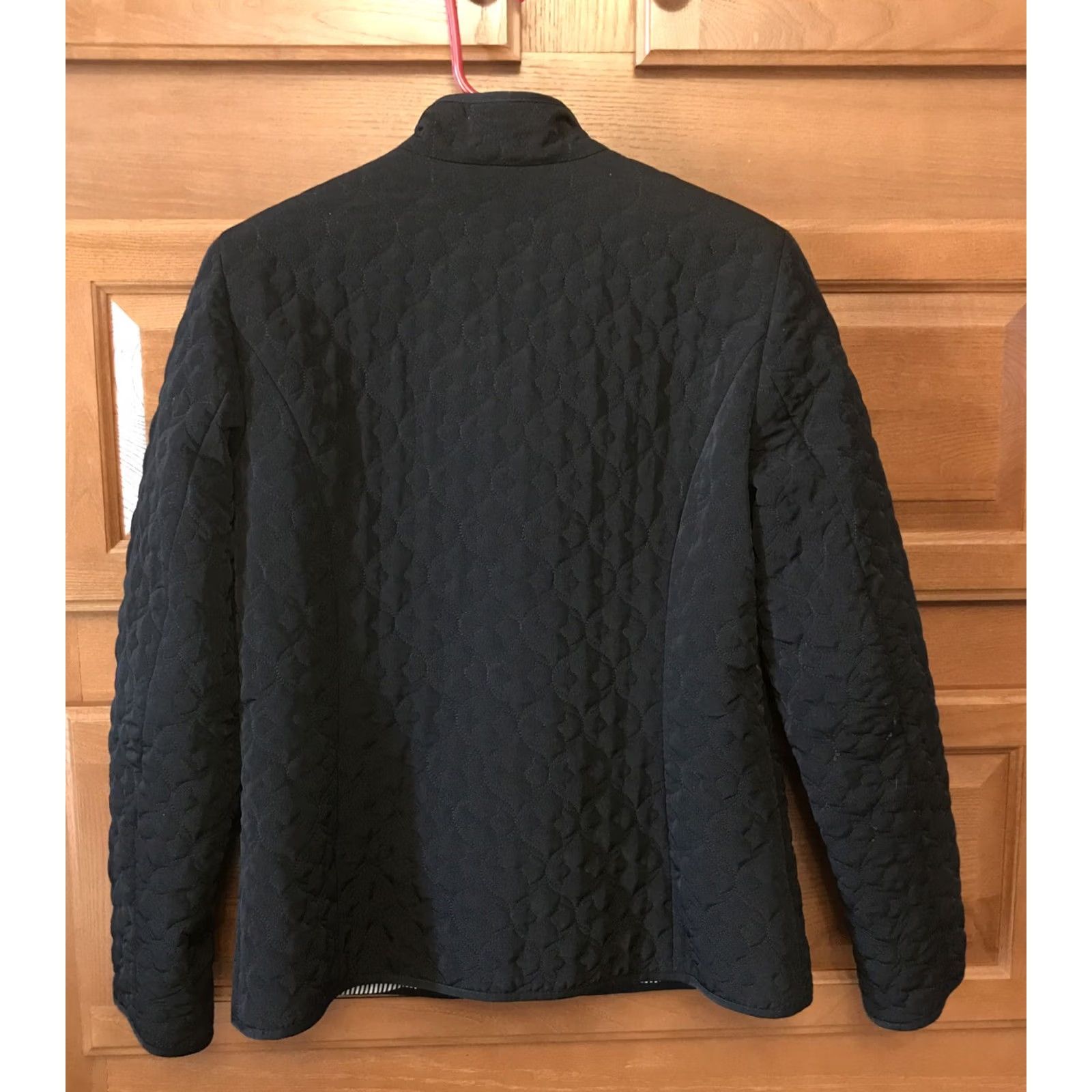 Vintage VINTAGE Braetan Women Black Polyester Lined Zippered Jacket M Women Jacket Quilted Winter Nylon 26in 19in Pit to Pit Size M / US 6-8 / IT 42-44 - 2 Thumbnail