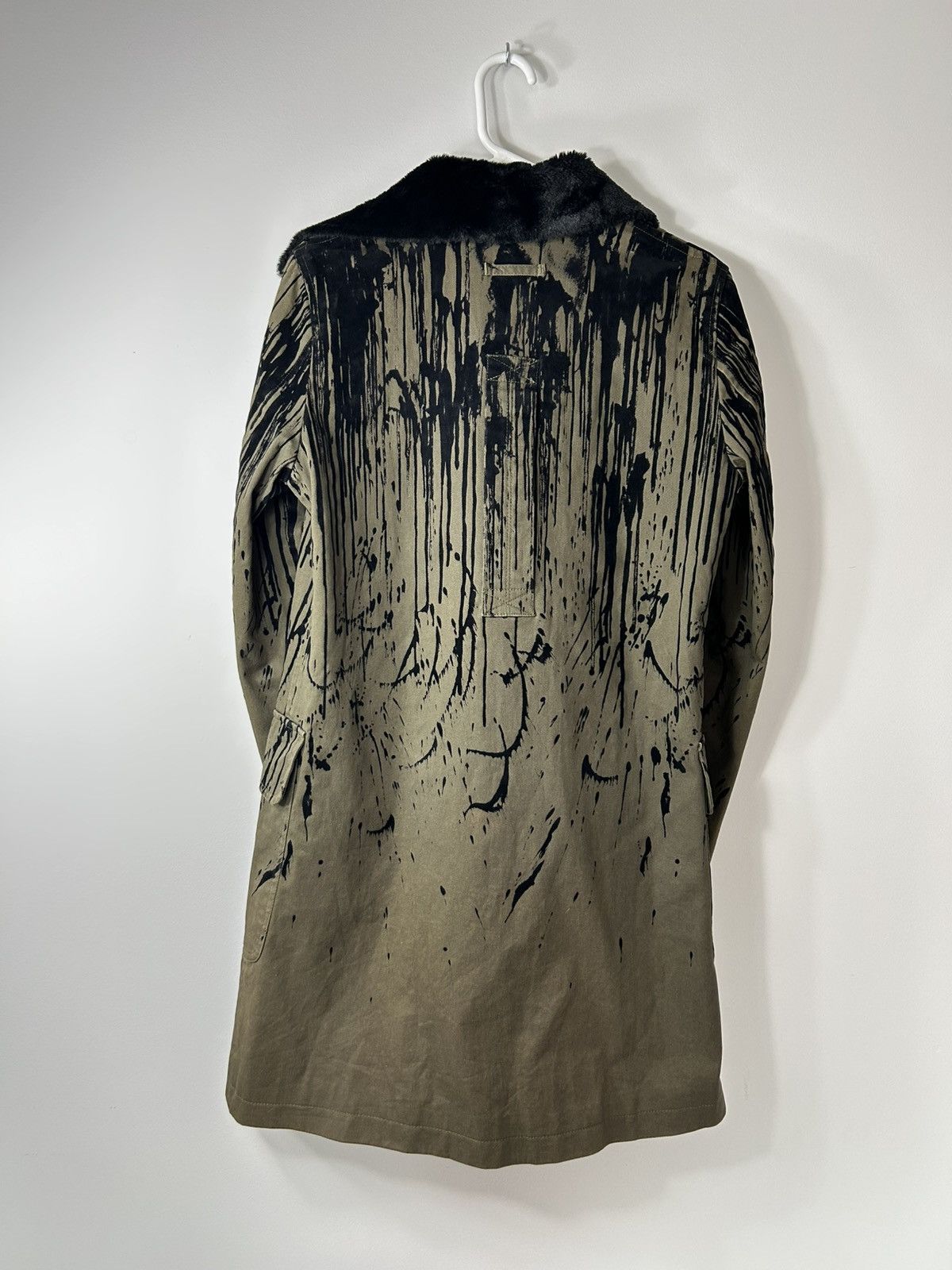 Jean Paul Gaultier Jean Paul Gaultier AW1998 Blood Drip Coat Size US M / EU 48-50 / 2 - 6 Thumbnail