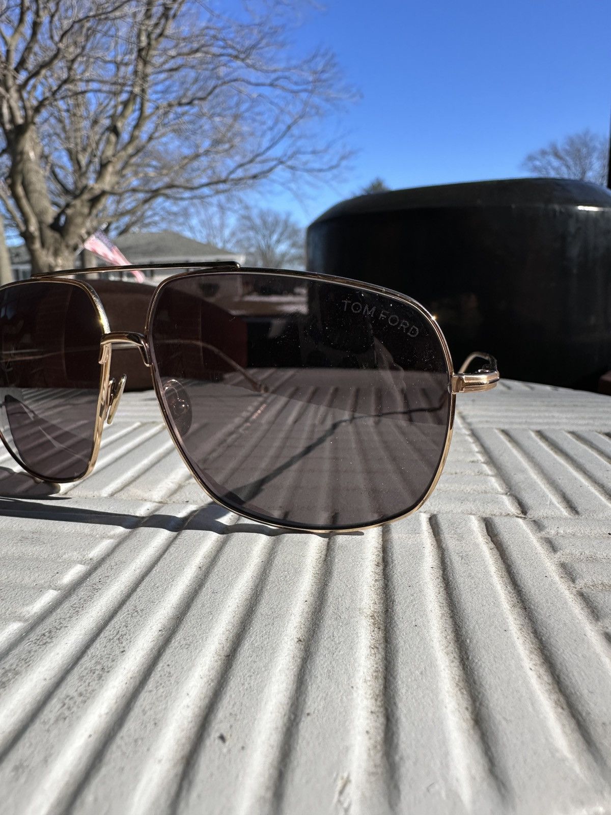 Tom Ford Tom Ford John-02 FT0746 30A Sunglasses Size ONE SIZE - 2 Thumbnail