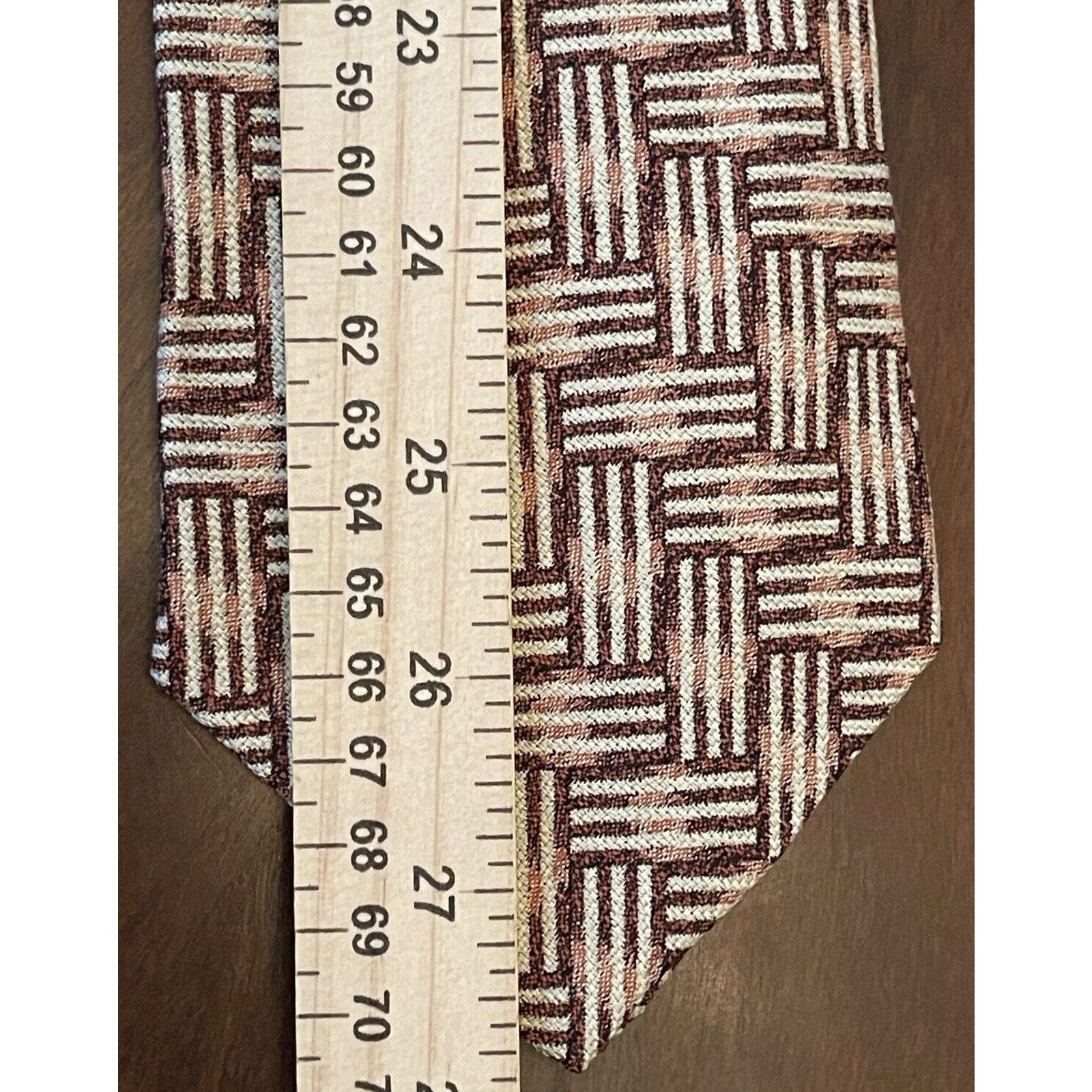 Geoffrey Beene Geoffrey Beene 100% Silk Fabric From Italy Made In Usa Size ONE SIZE - 5 Thumbnail