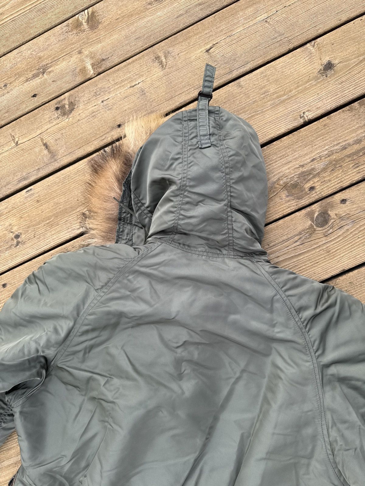 Vintage Vintage 1972 Air Force N-3B Parka Jacket Large Olive Orange Size US L / EU 52-54 / 3 - 19 Thumbnail